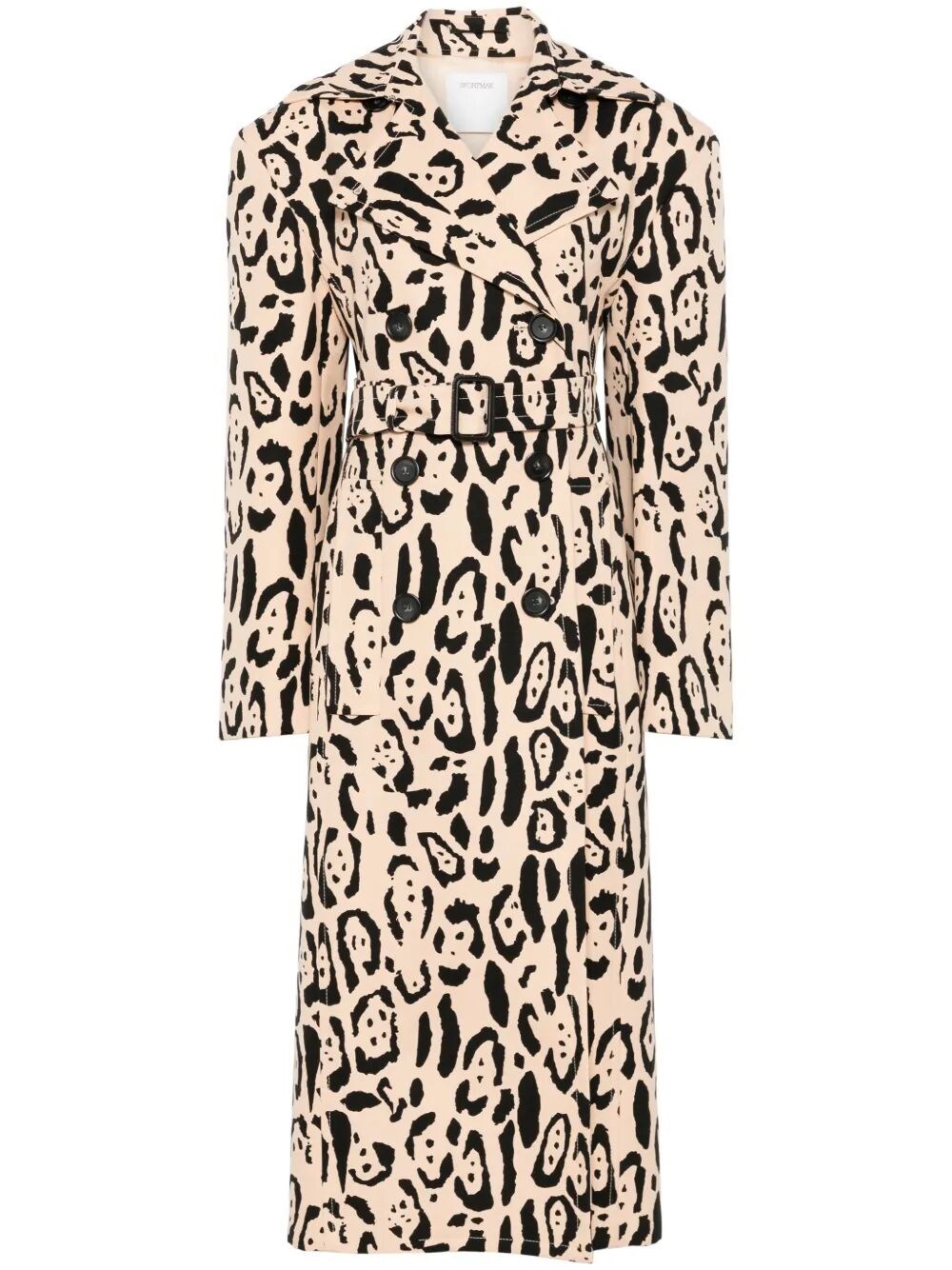 Sportmax Grembo Trench Coat In Brown
