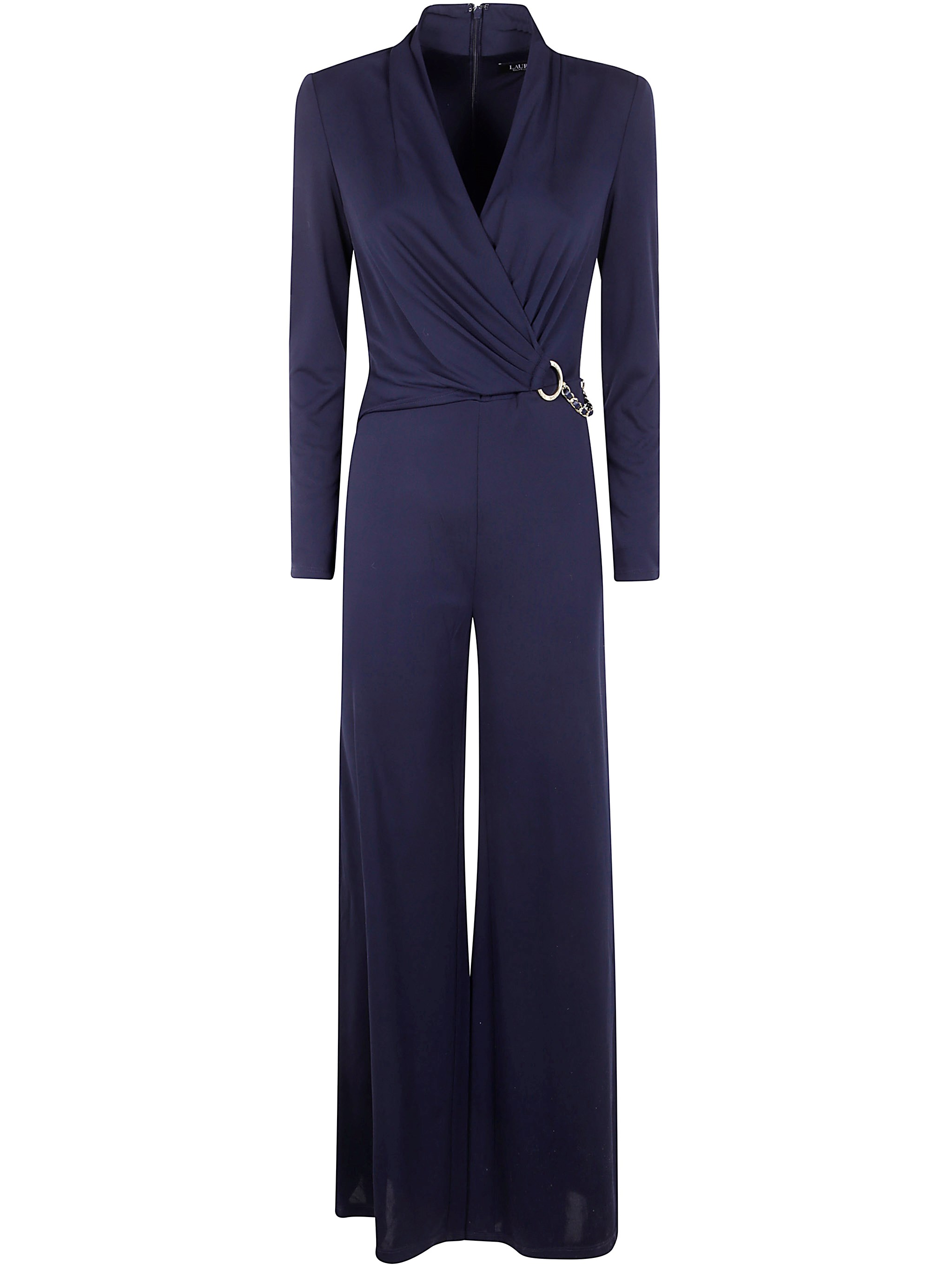 Ralph Lauren Isanah Jumpsuit By Lauren  In Blue