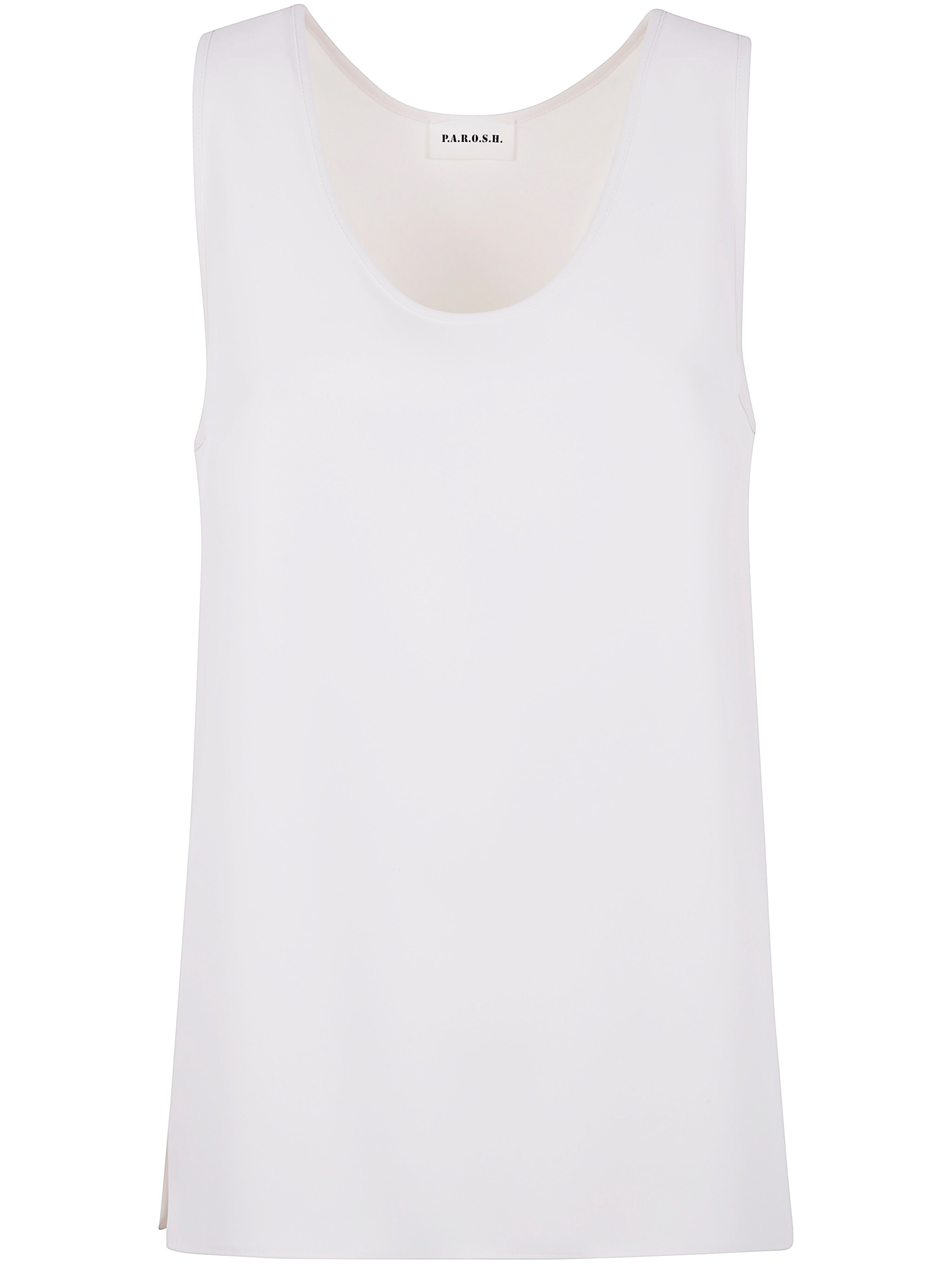 P.a.r.o.s.h Parosh Sleeveless Blouse In White