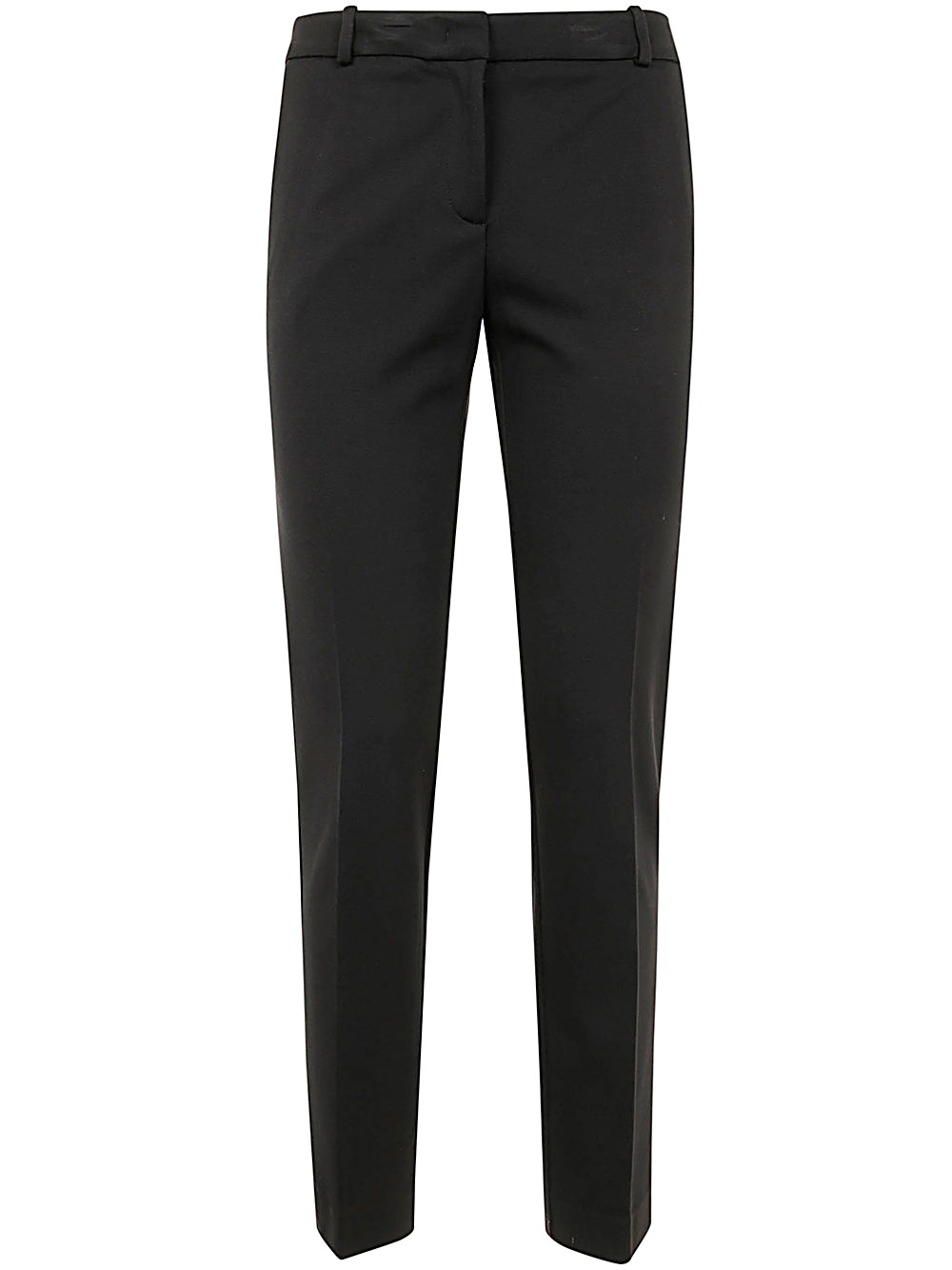 Y's Black Wide Leg Pants In Black
