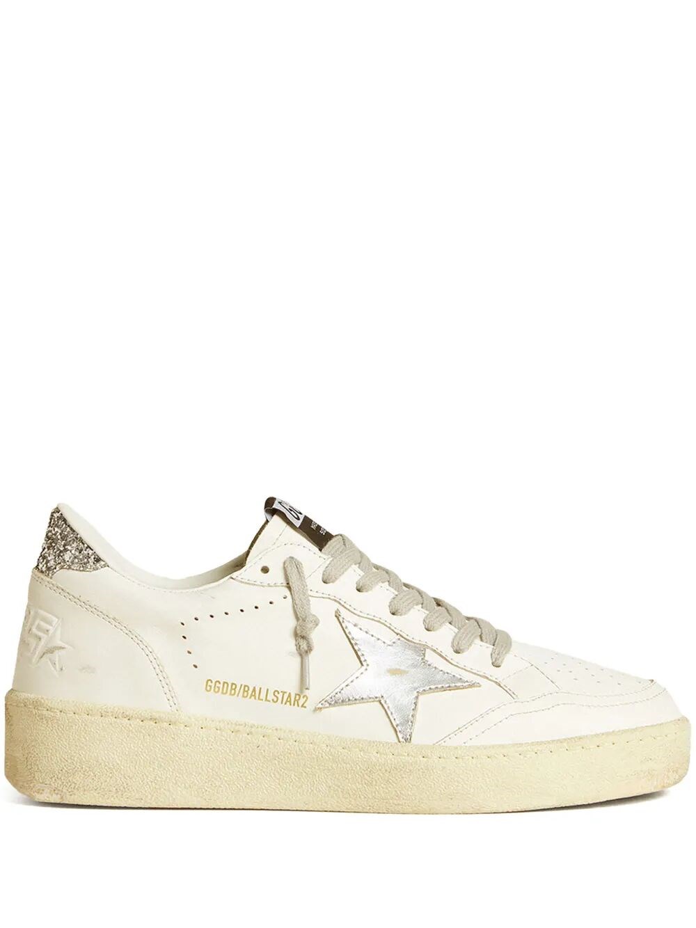Golden Goose Ball Star 2 Sneakers In Red