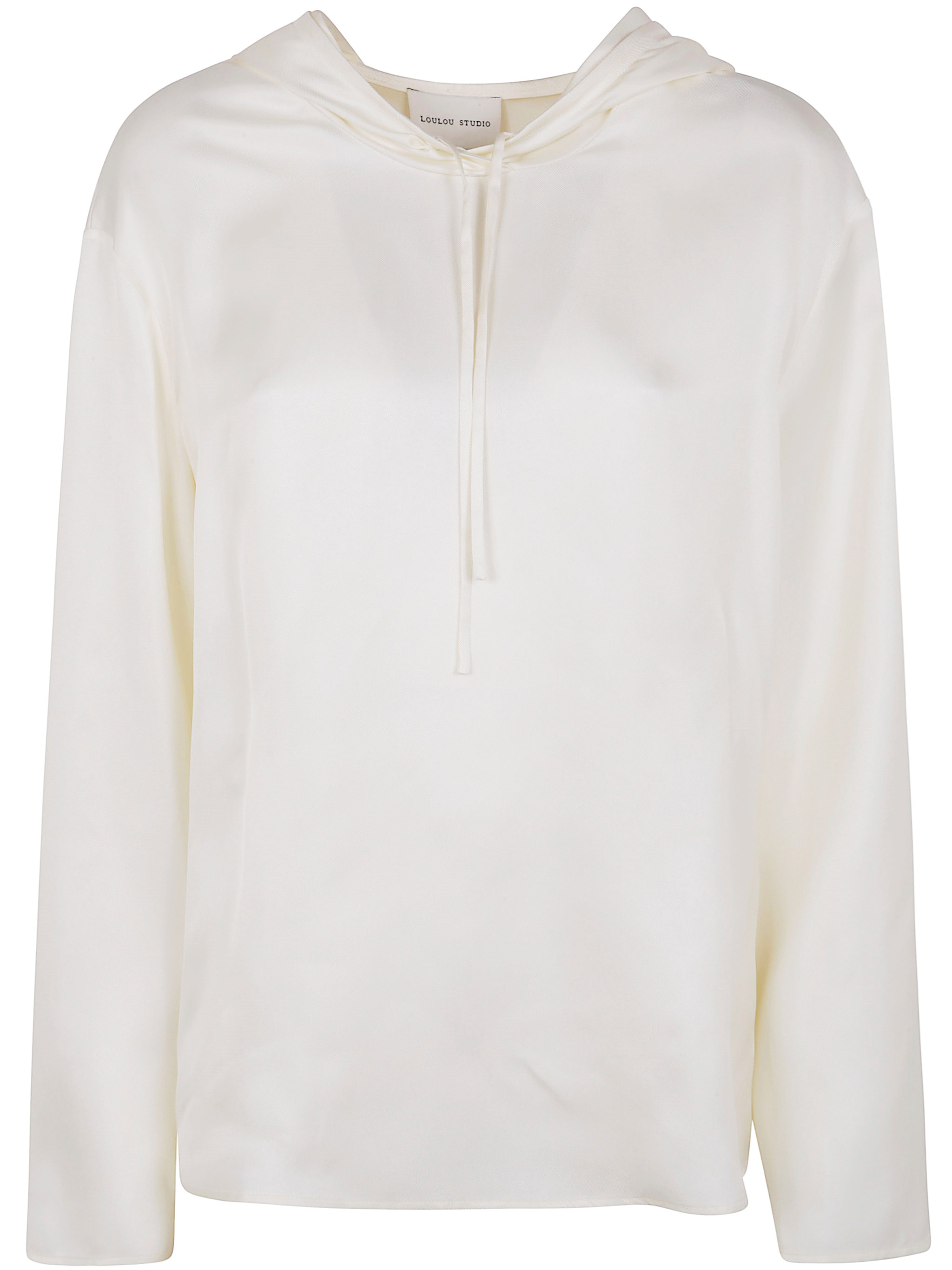 LOULOU STUDIO Nuka Hooded Blouse