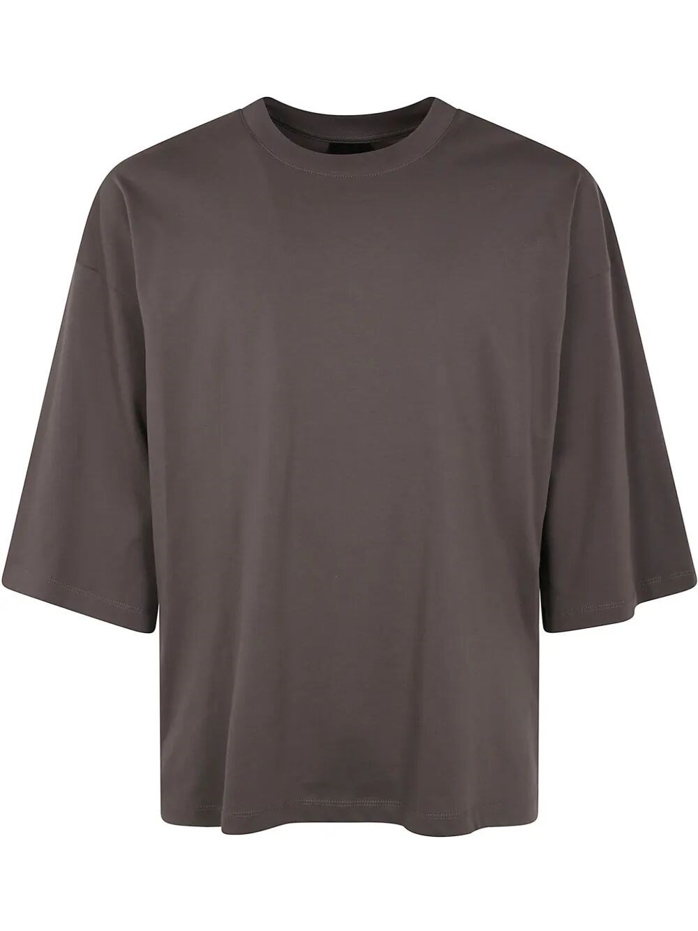 Thom Krom Worked Tshirt In Gray