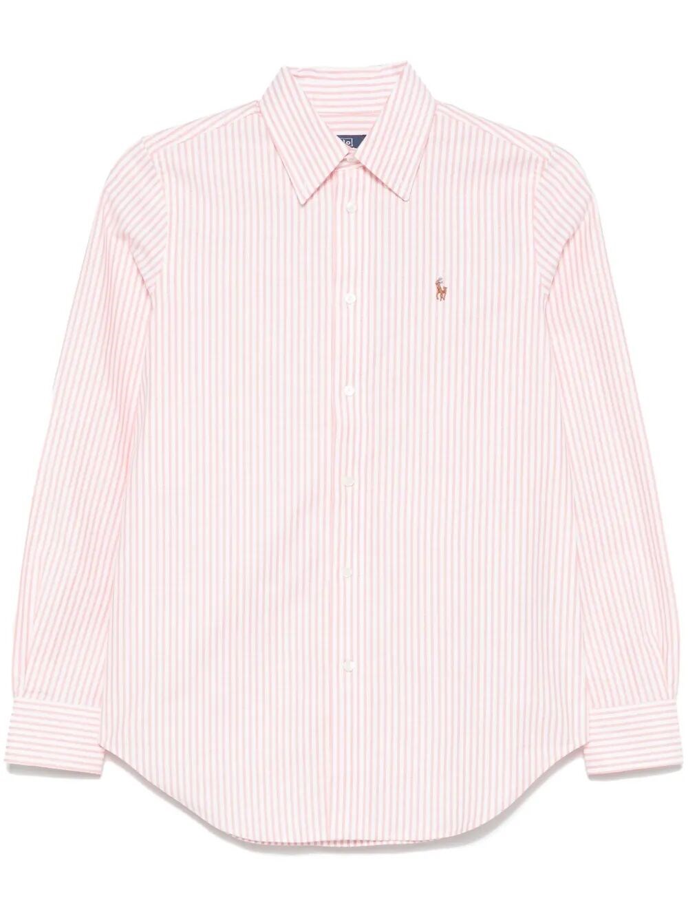 Polo Ralph Lauren Ls Brkn St Long Sleeve Button Front Shirt In White