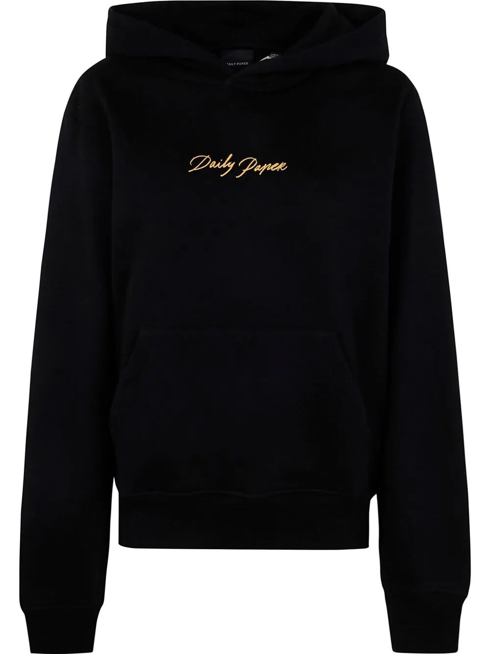 Daily Paper Frame Hoodie In Black