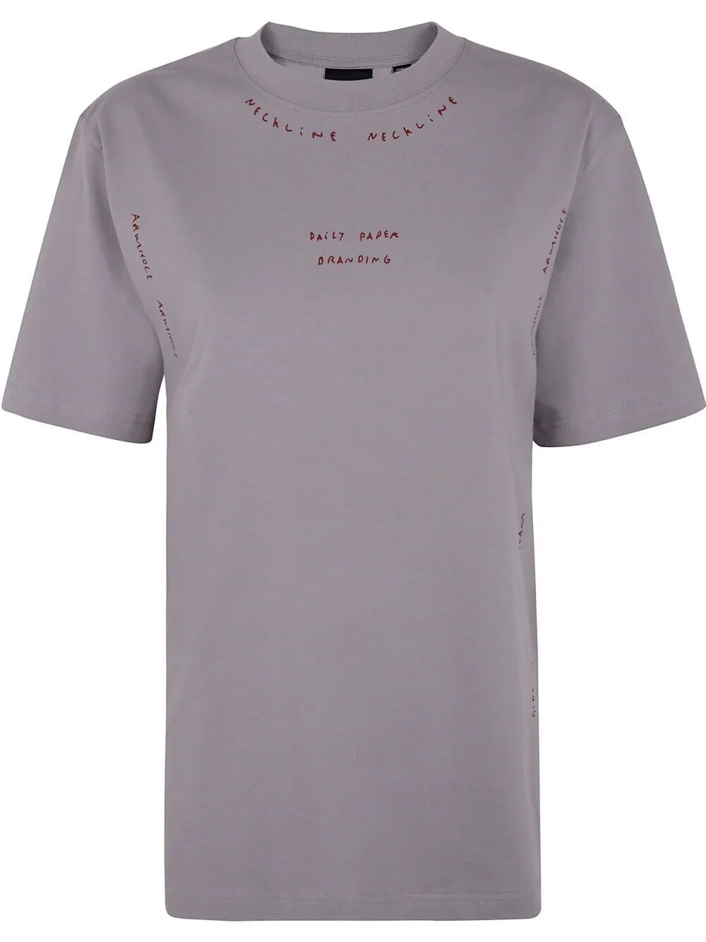 Daily Paper Written T-shirt In Gray