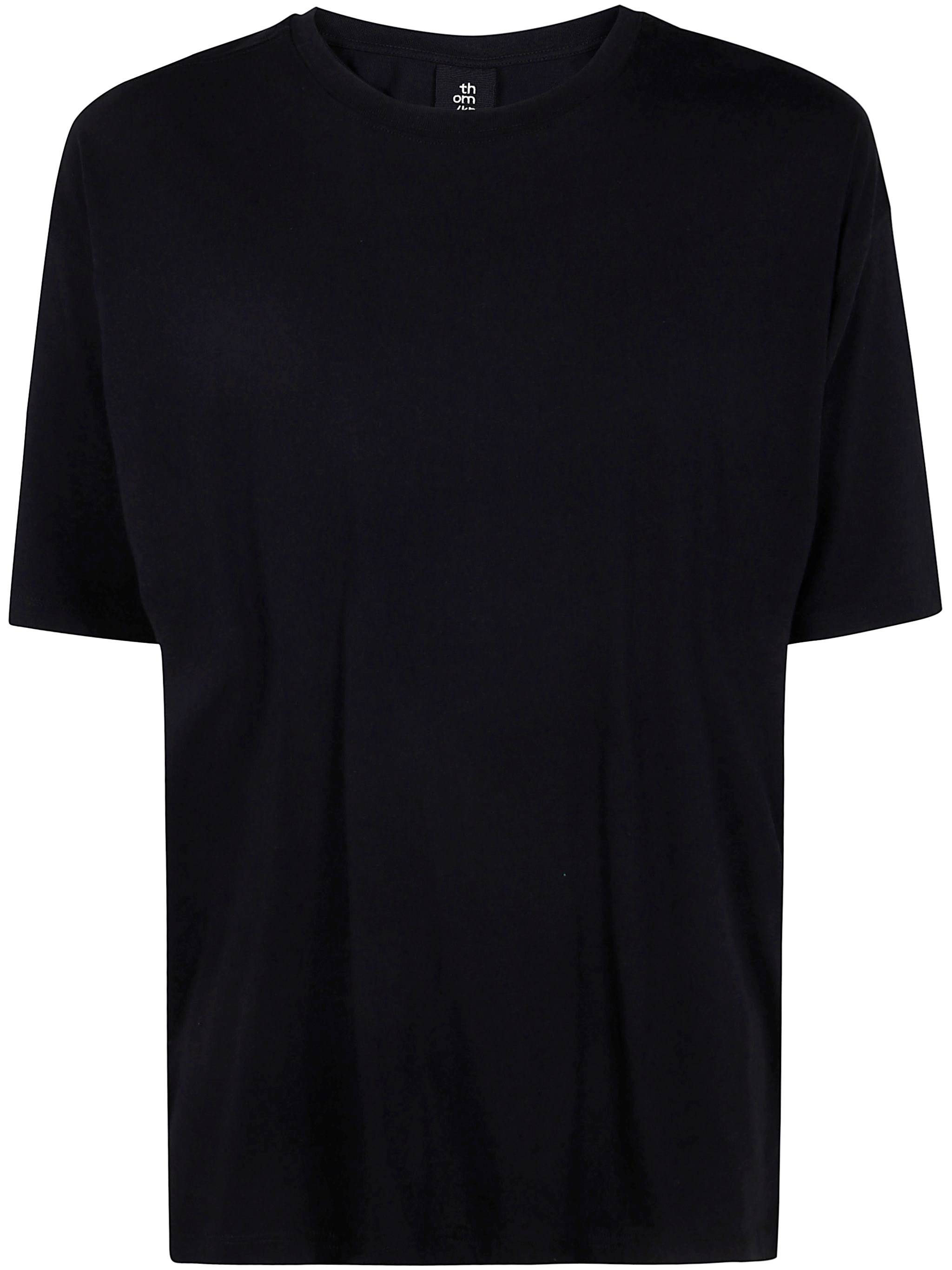 Thom Krom Worked Tshirt In Black