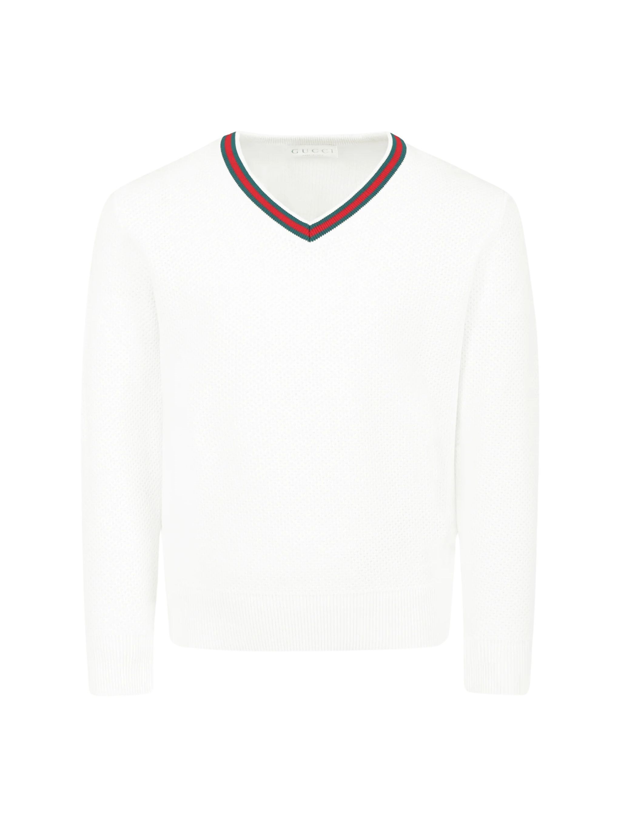 GUCCI KIDS Junior Long Sleeves V Neck