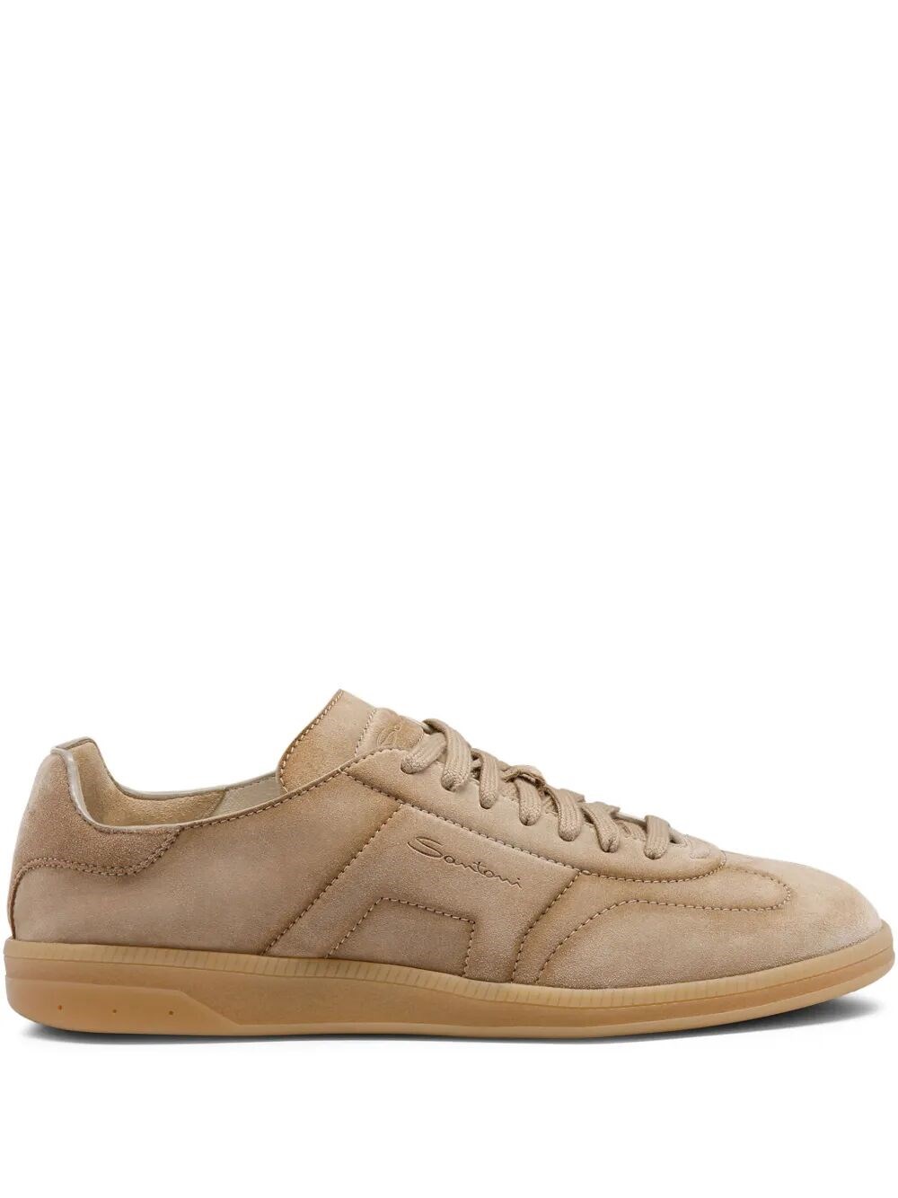 Santoni Oly Cube Sneakers Olympic In Beige