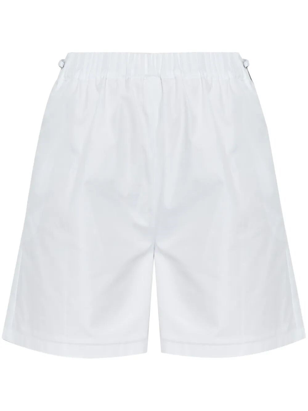 Max Mara Antiope Poplin Shorts In White