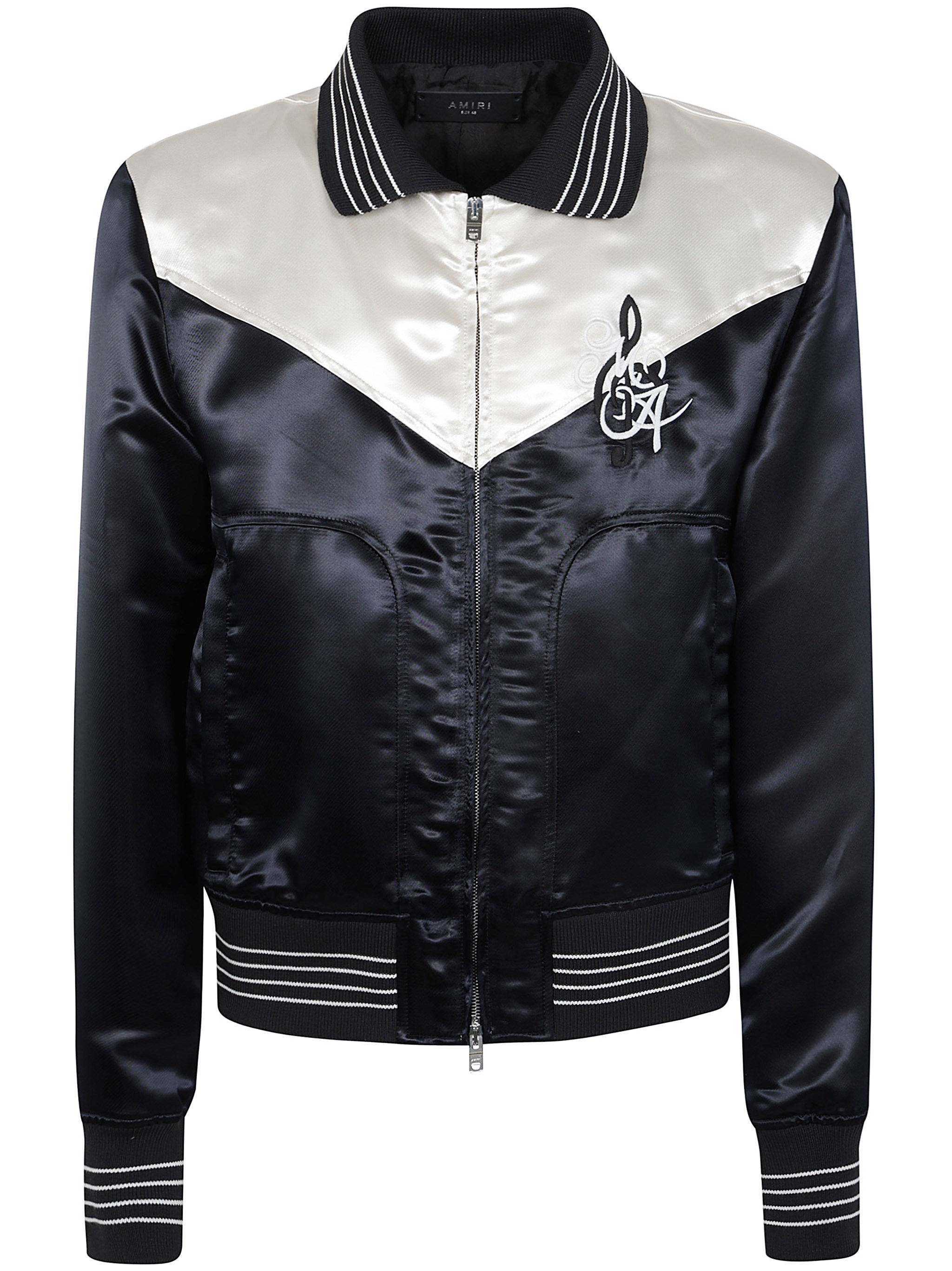 Amiri Ma Music Note Blouson In Black