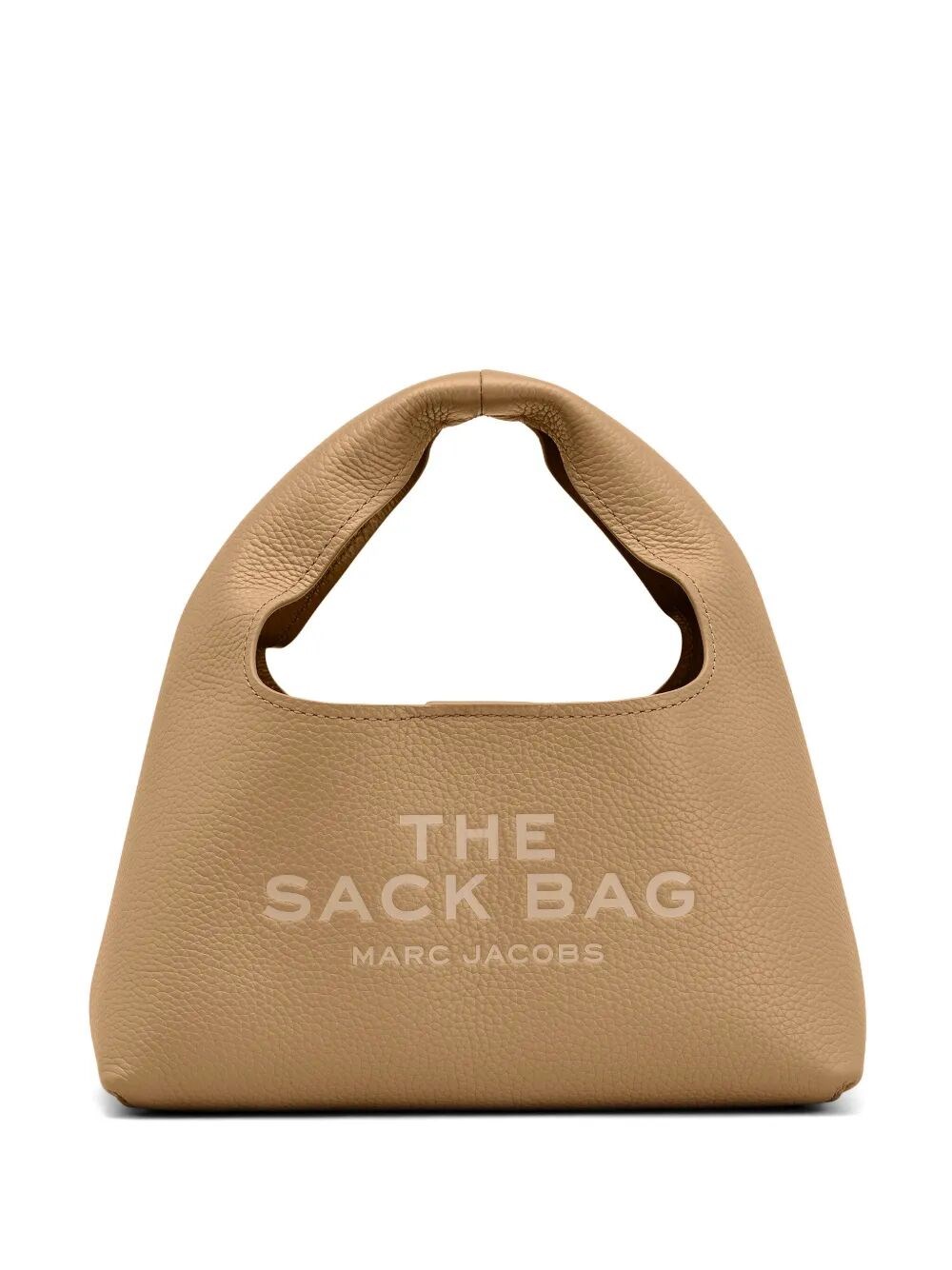 Marc Jacobs The Sack Mini Leather Hobo Bag In Brown