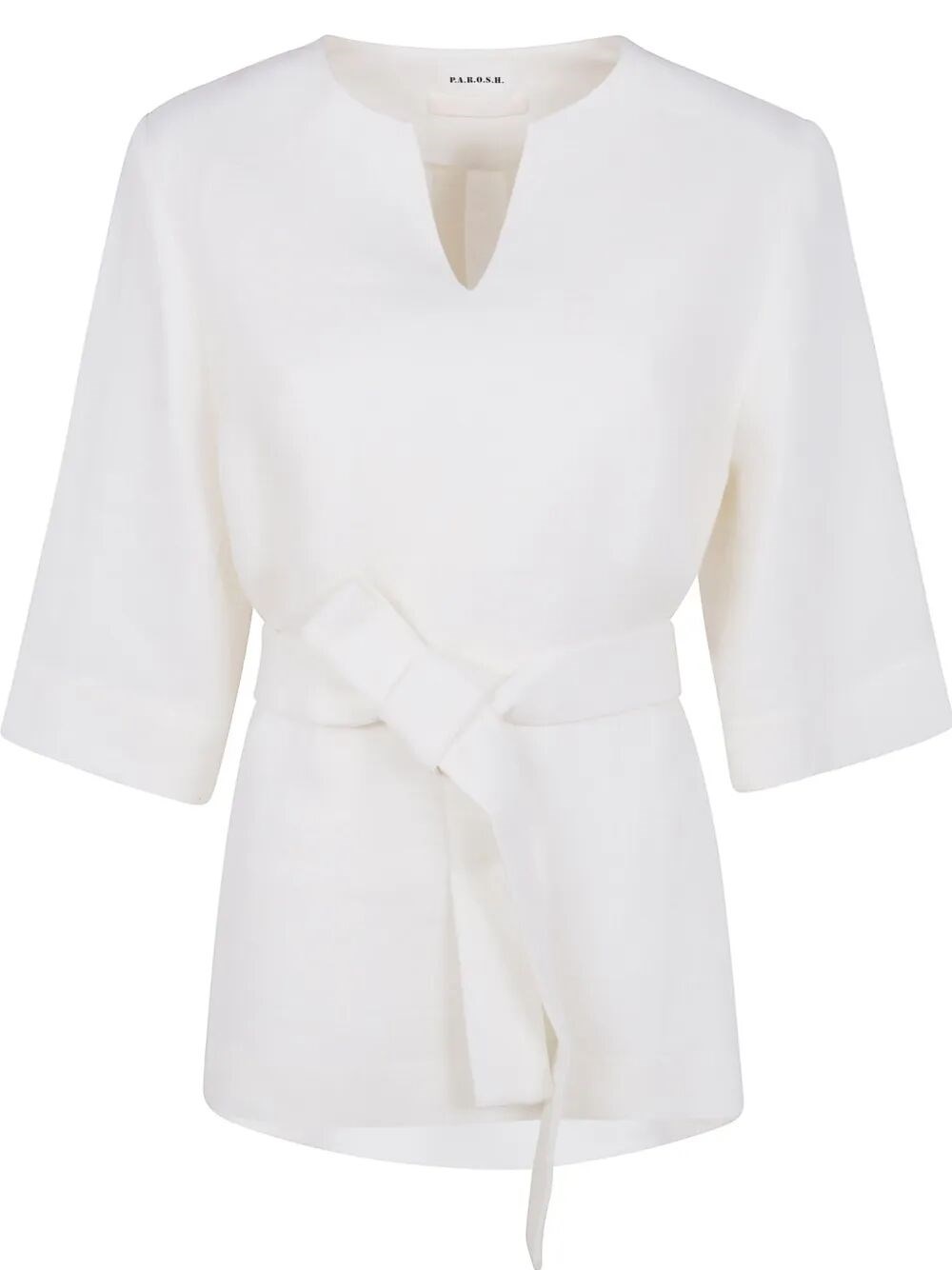 P.a.r.o.s.h P. A.r. O.s. H. Belted Blouse In White