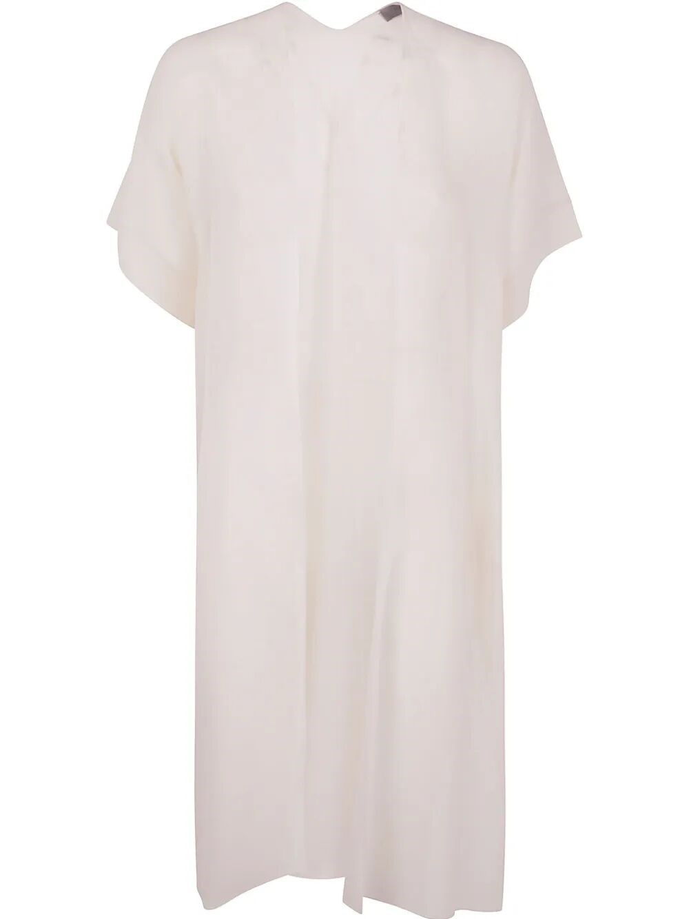 D. EXTERIOR Silk Georgette Raincoat