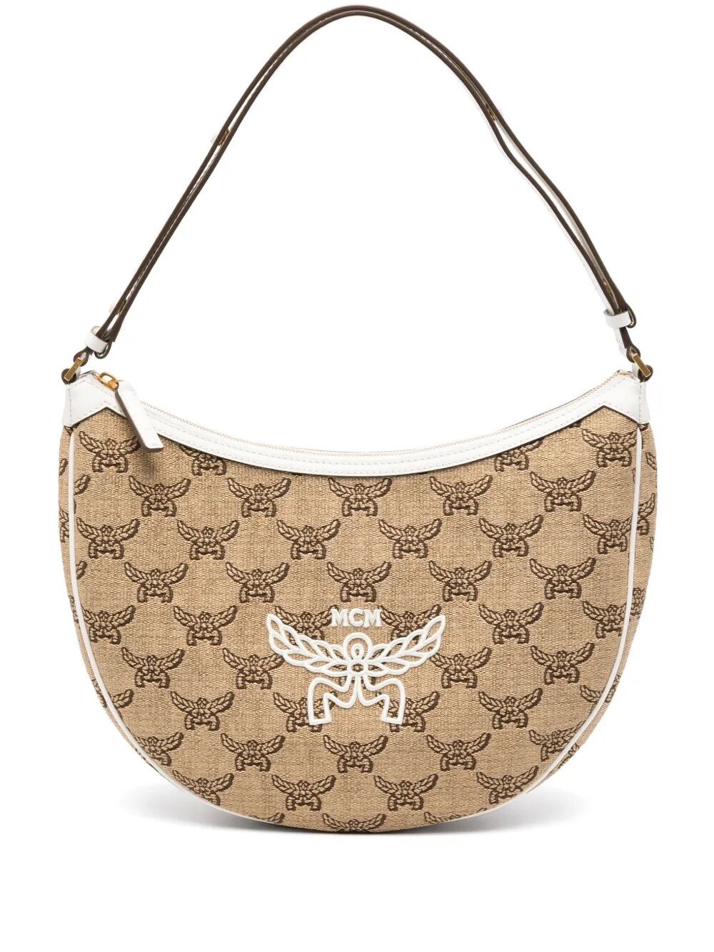 Mcm Women's Himmel Oth Hobo Medium Bag In Beige