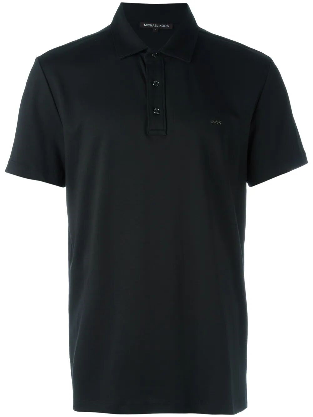 Michael Kors Jersey Polo Shirt In Black  