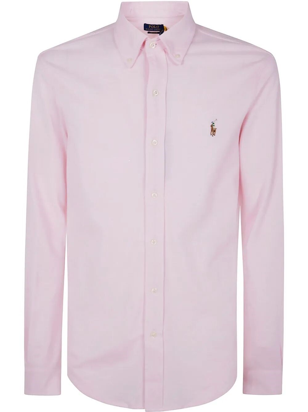 Polo Ralph Lauren Slim-fit Cotton Oxford Shirt In Pink