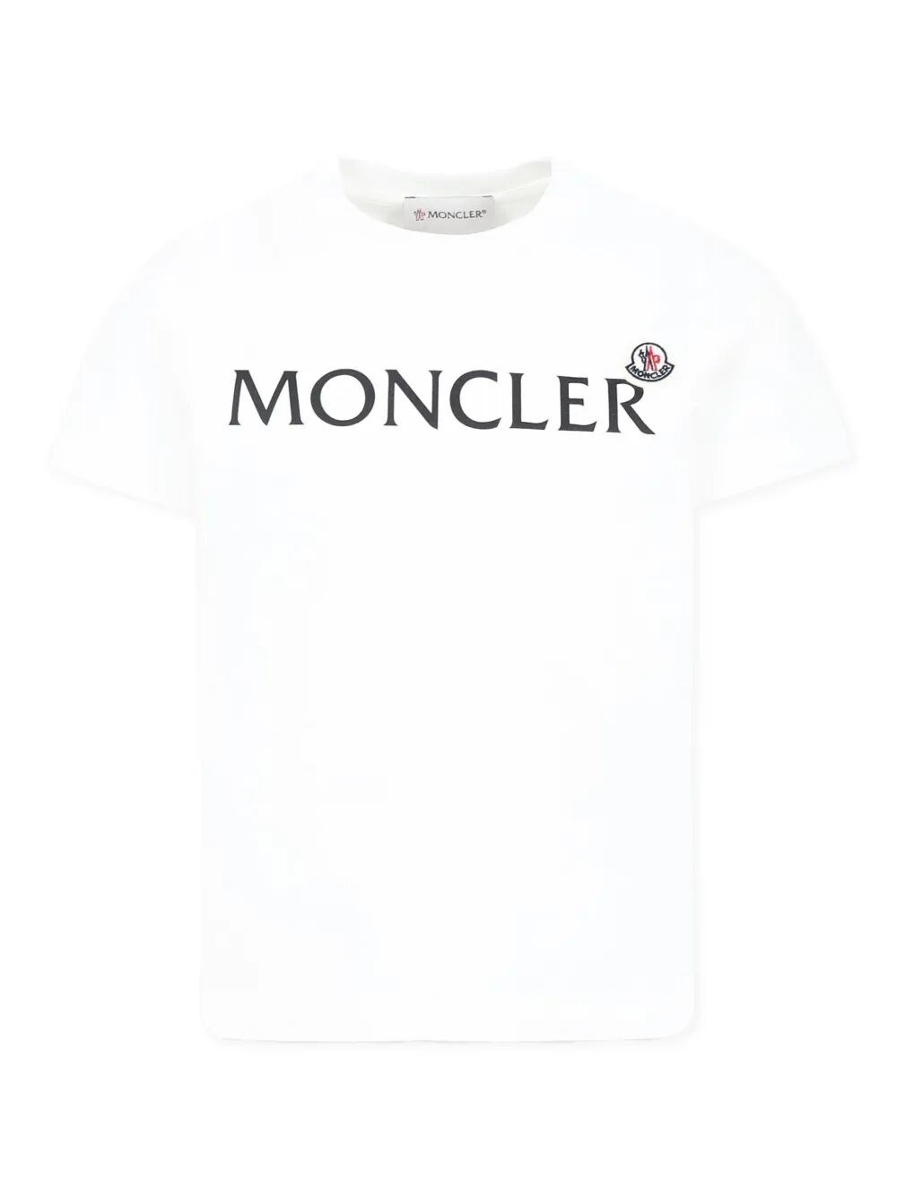 MONCLER ENFANT Short Sleeves Logo T-Shirt