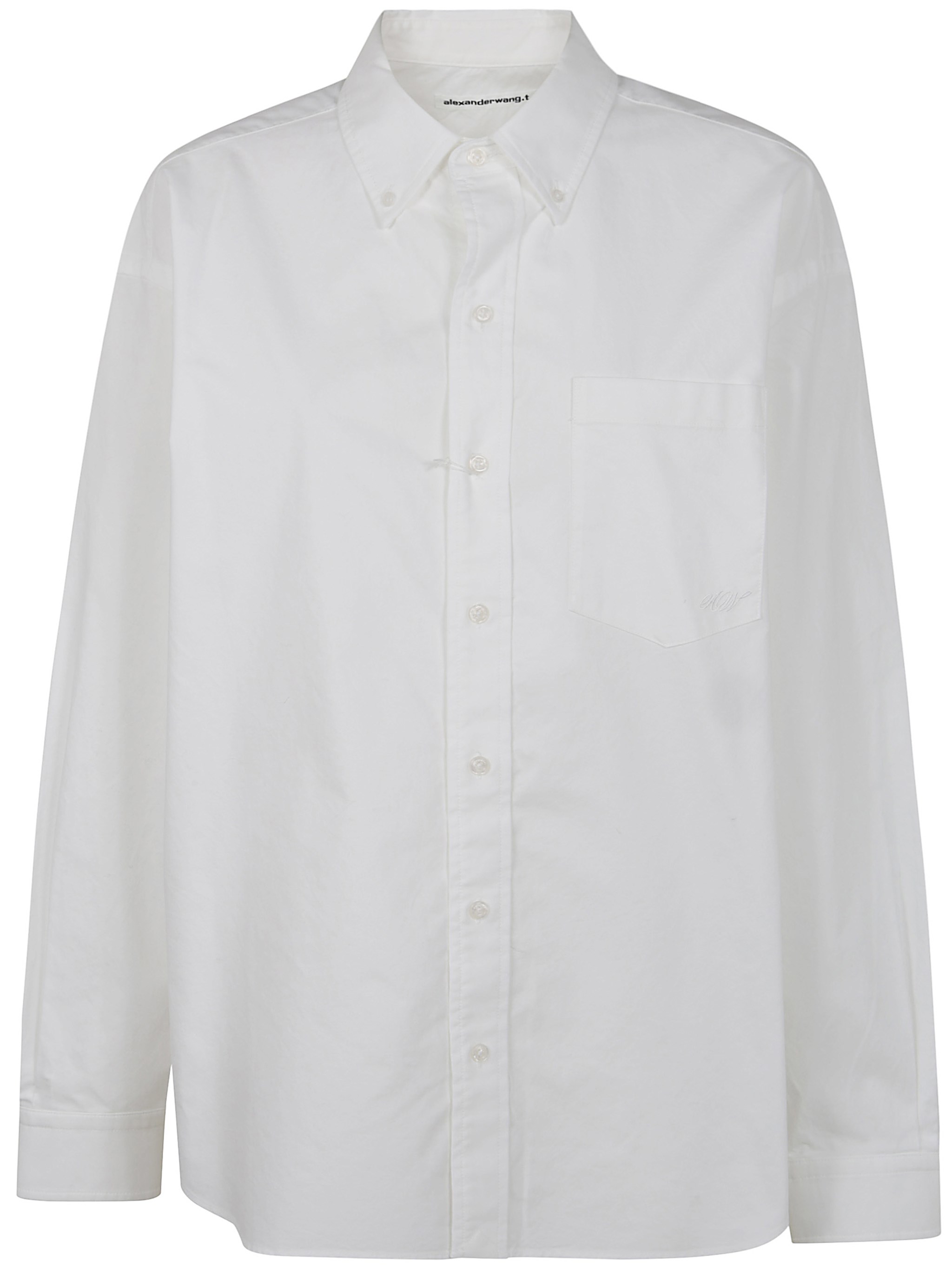 ALEXANDER WANG Oversized Boyfriend Shirt