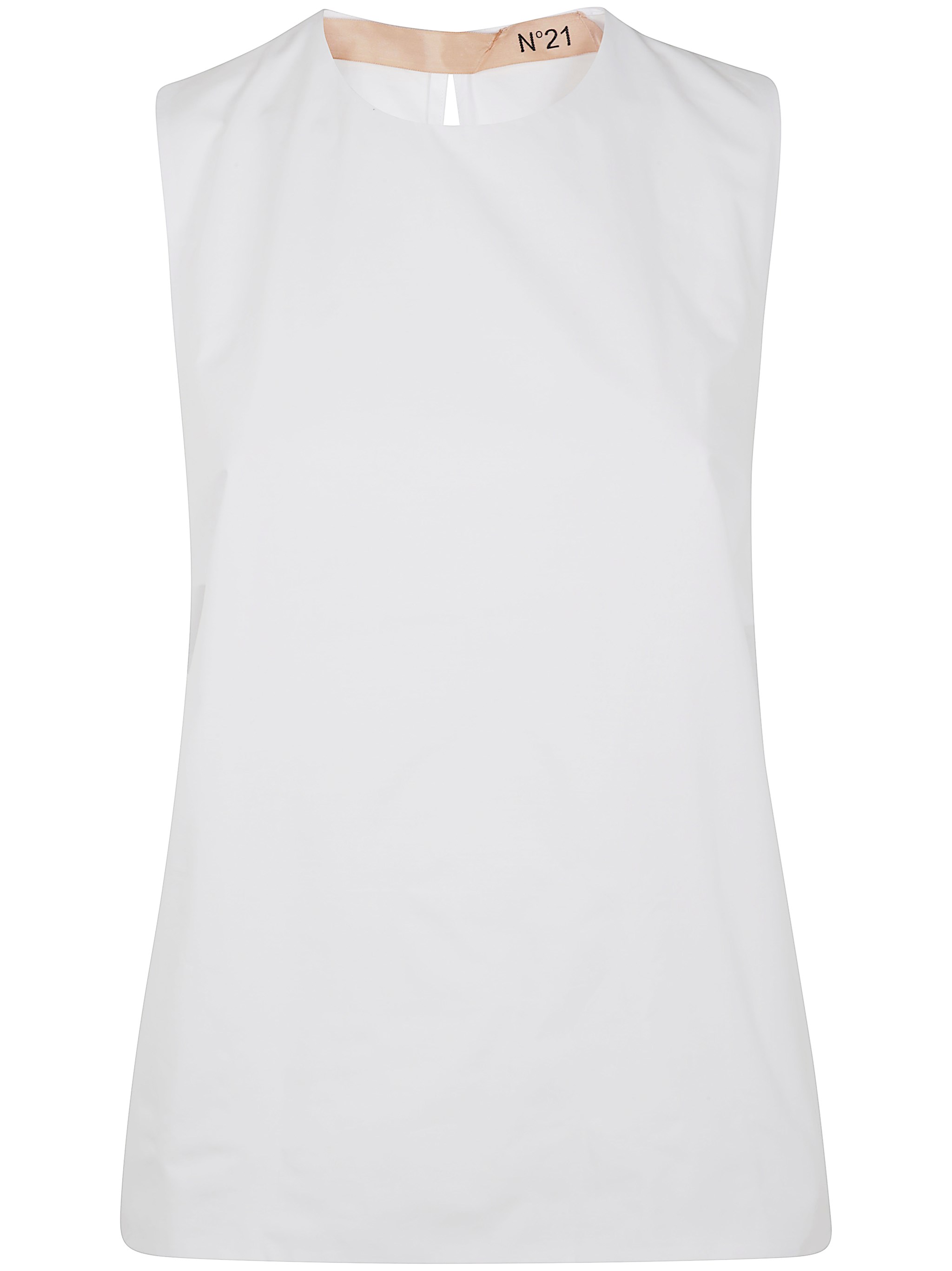 N°21 Long-sleeved Shirt In White