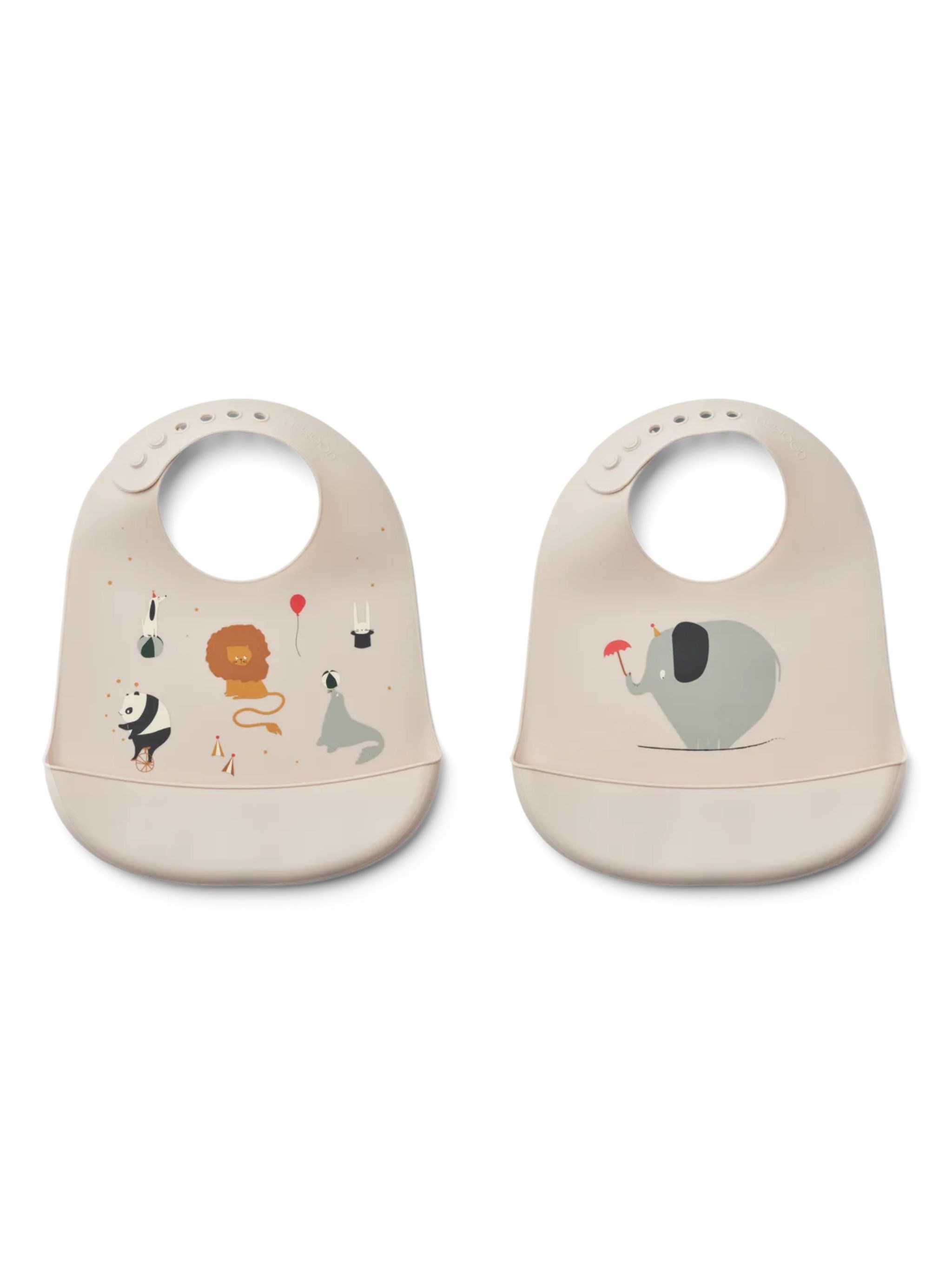 LIEWOOD Tilda Printed Bib 2-Pack By Liewood