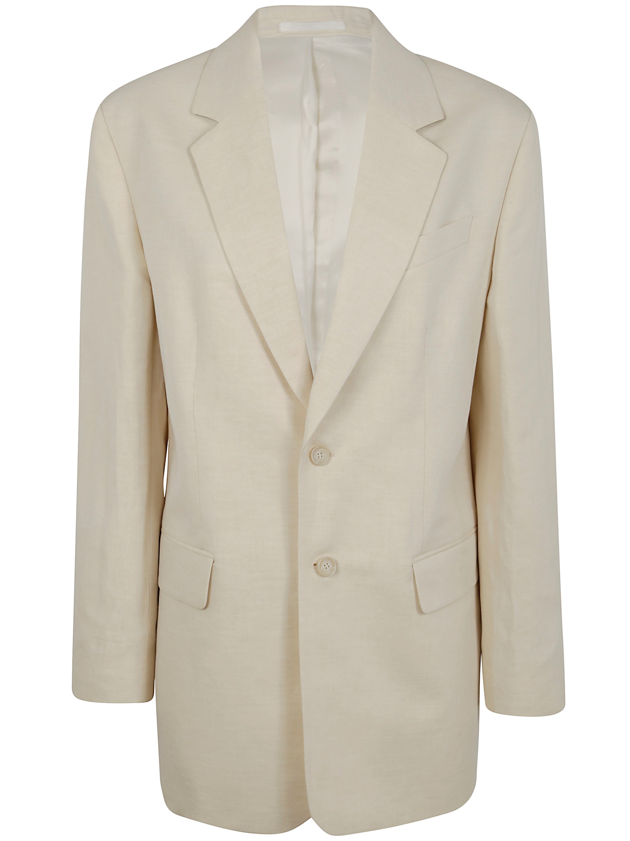 Filippa K Linen And Cotton Blend Blazer Jacket
