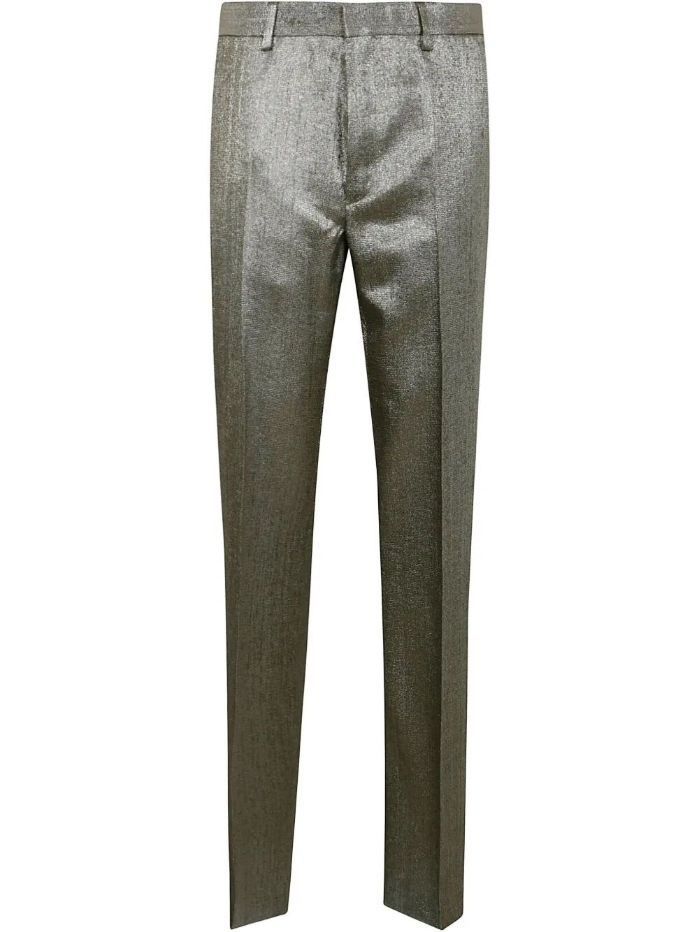Dries Van Noten Patrino Suit Trousers In Metallic