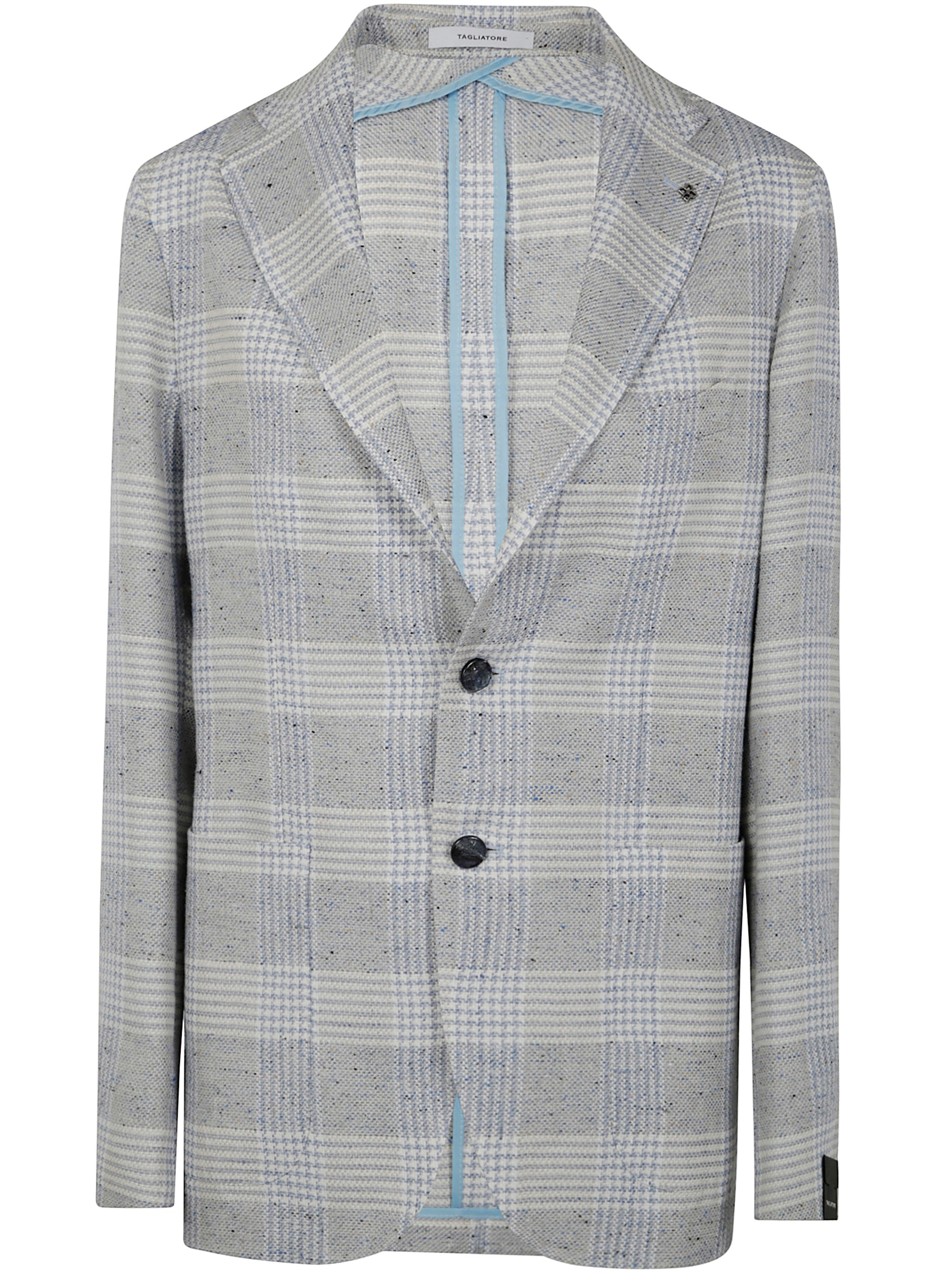 Tagliatore 'montecarlo' Blazer Featuring Notch Lapel In Blue
