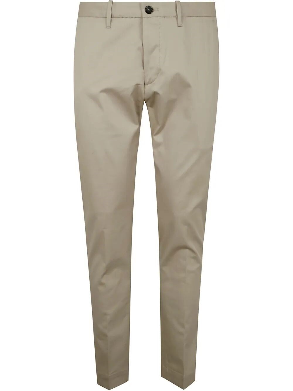 Nine In The Morning Easy Chino Slim Man Trousers In Gray