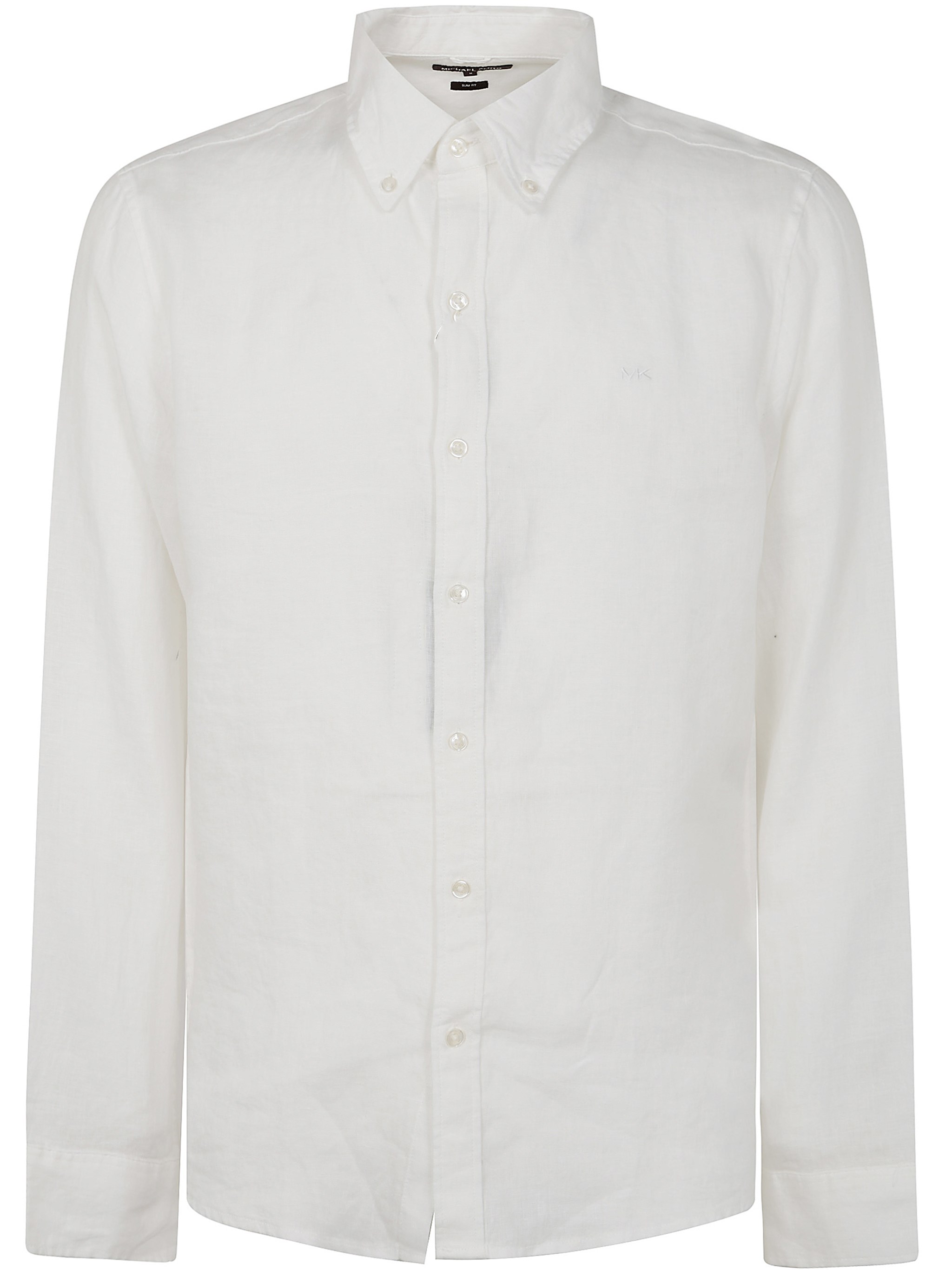 MICHAEL KORS Long Sleeves Linen Shirt