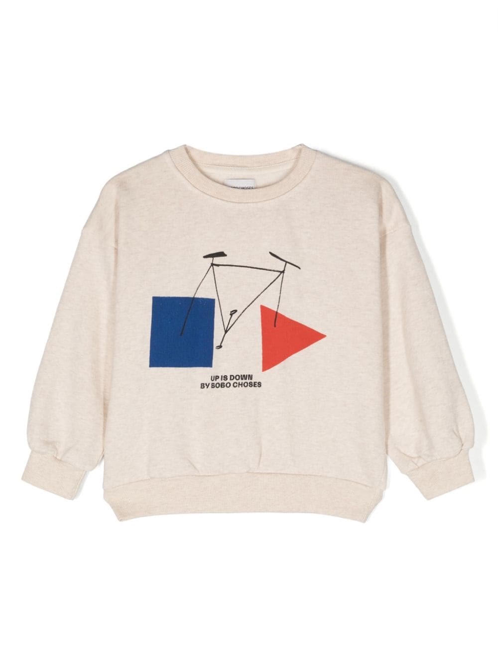 Bobo Choses Crazy Bicy Sweatshirt In Neutral