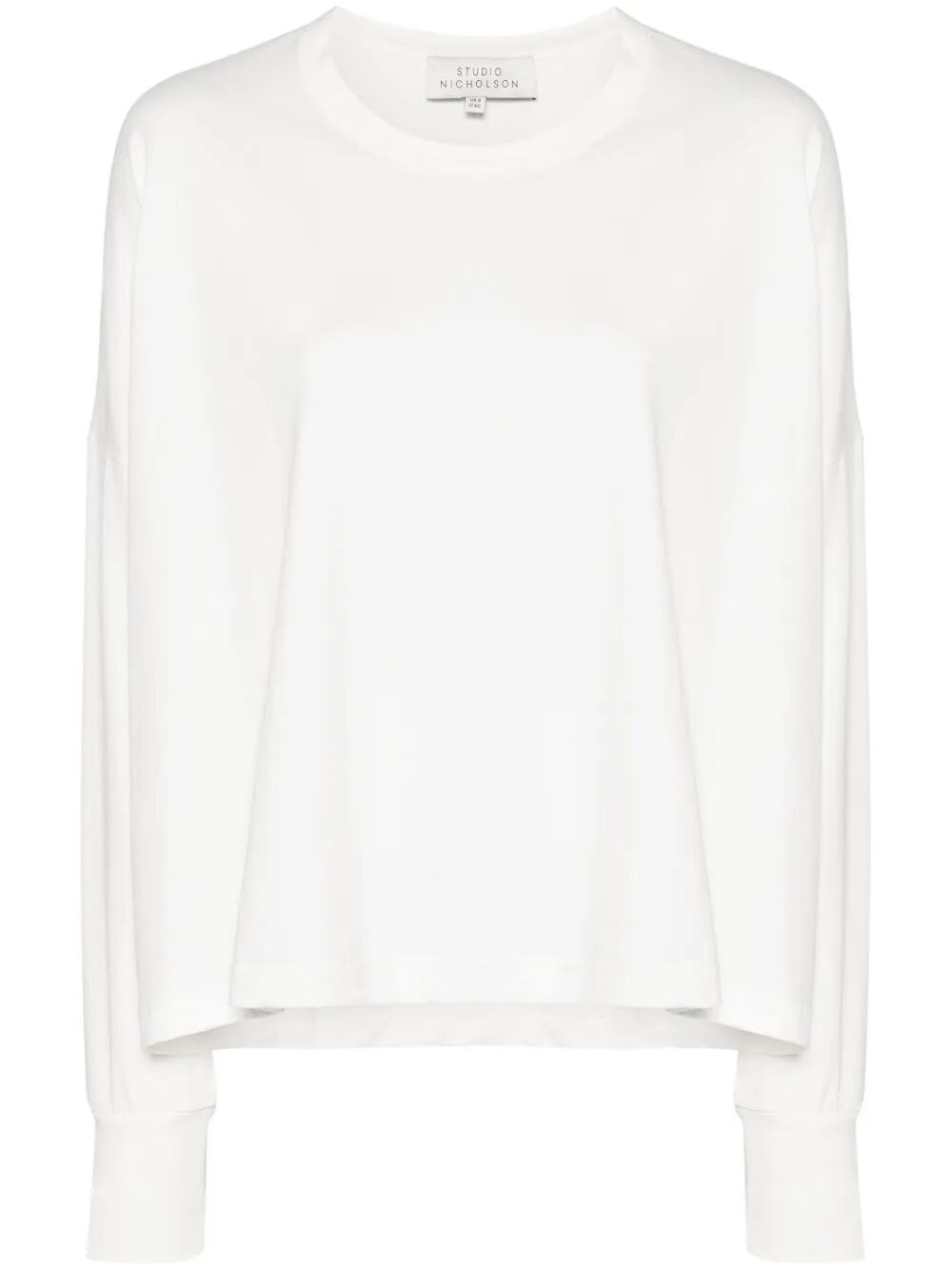 Studio Nicholson Womens Long Sleeve T-shirt By