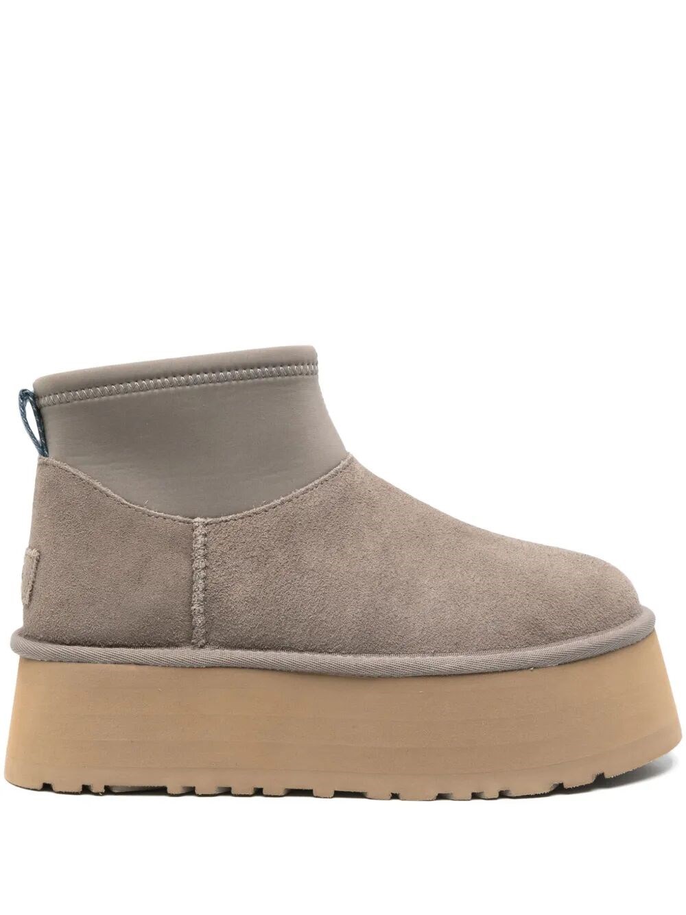 Ugg Mini Dipper Suede Ankle Boots Smoke Plume