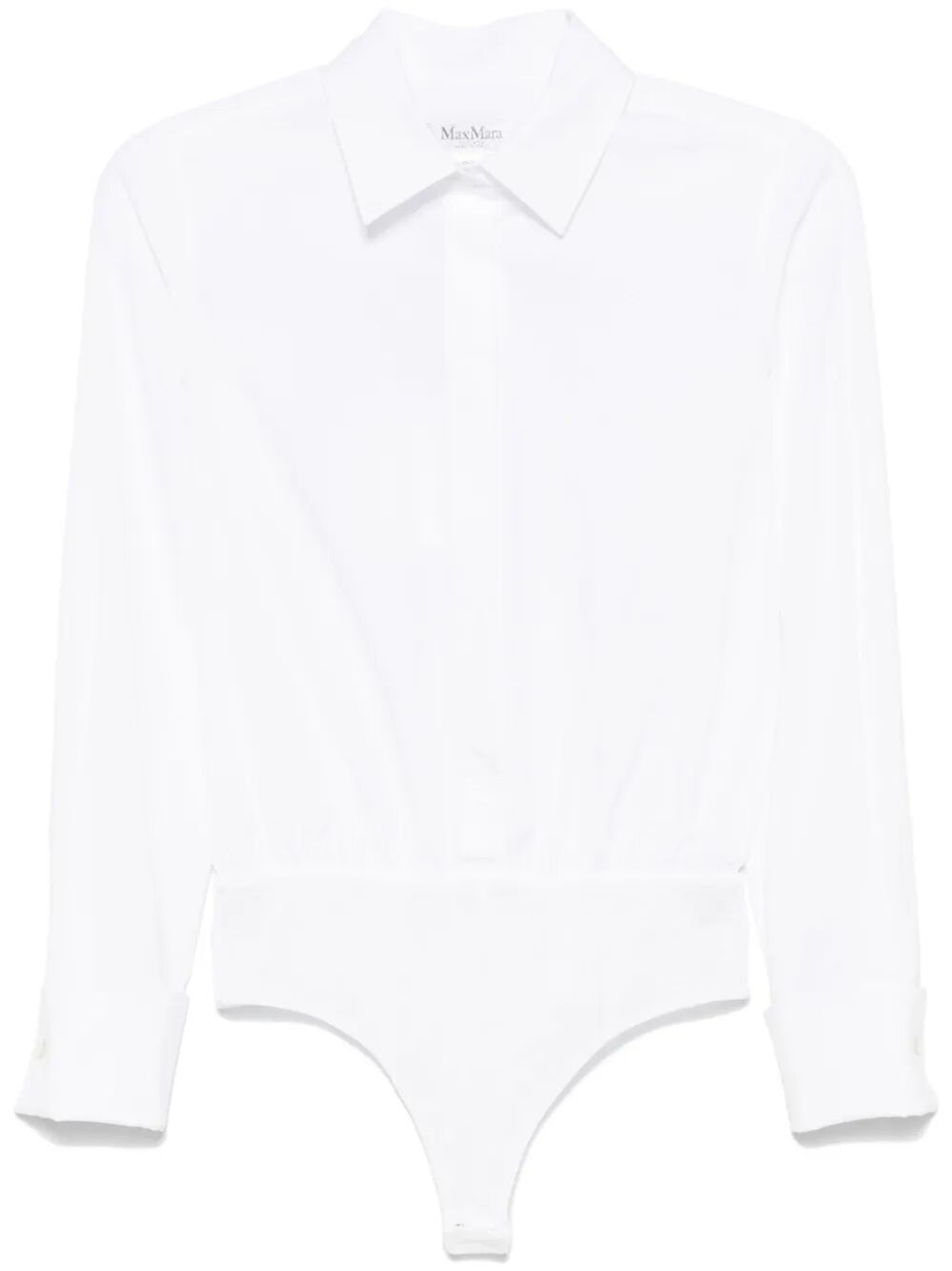Max Mara Angora123 Popeline Body Shirt By
