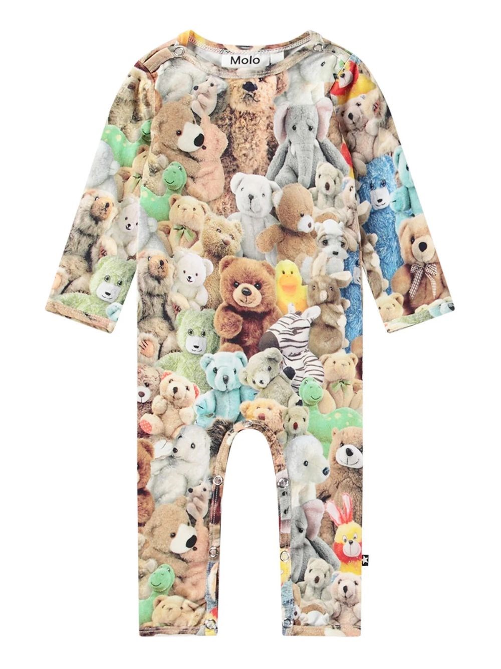 Molo Fenez Bodysuit Jersey In Blue