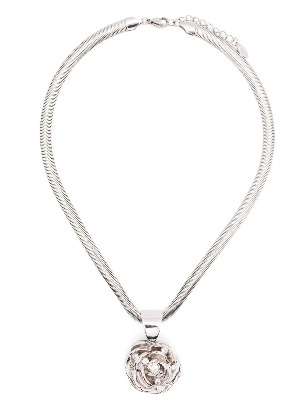 Magda Butrym Silver Necklace By  In White