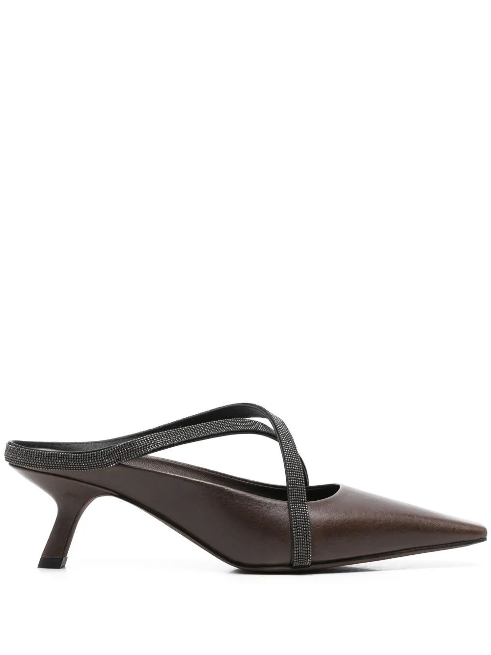 Brunello Cucinelli Square Pointed Sandals By