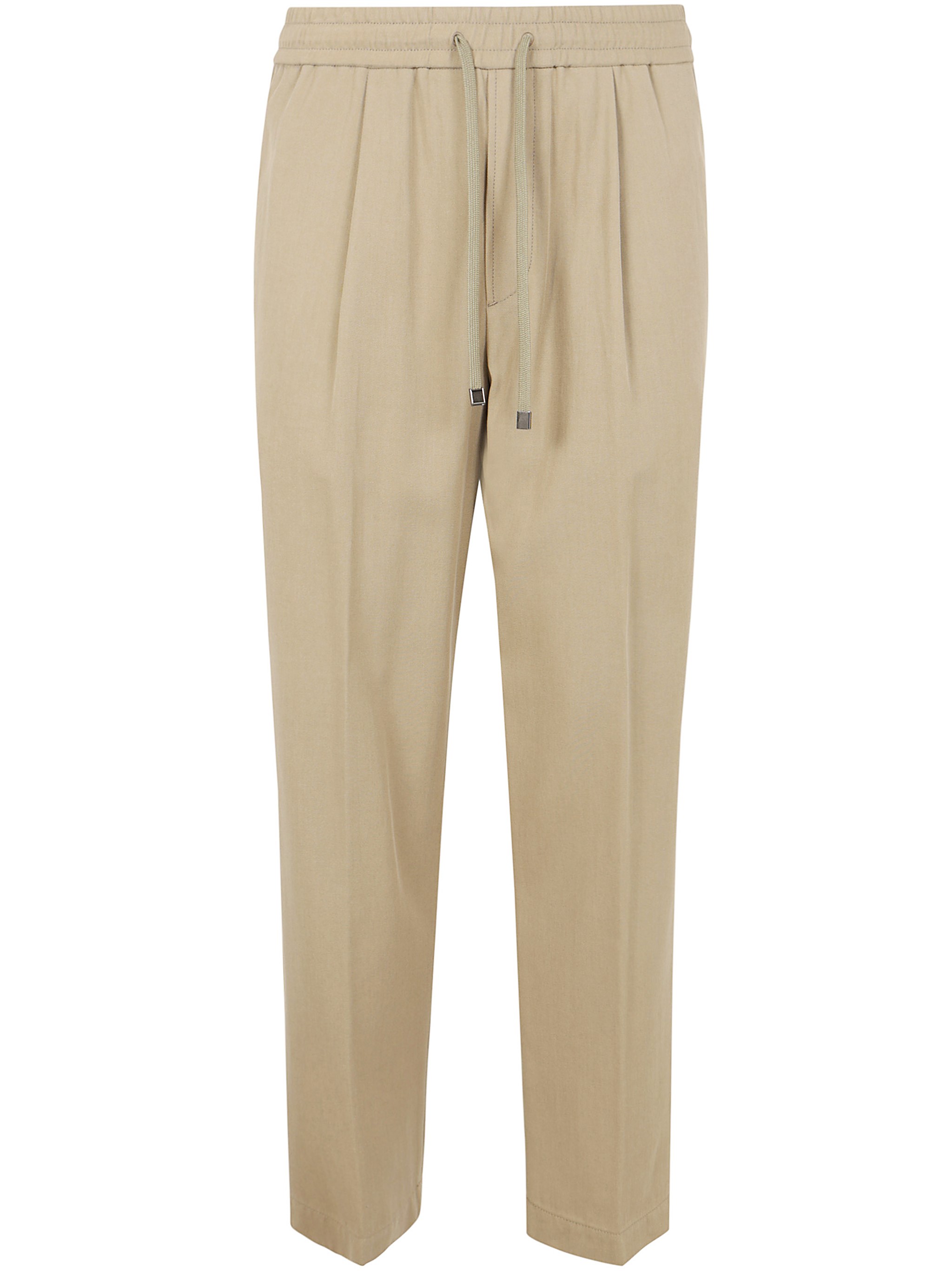 Jacob Cohen Low Fit Carrot Daniel Batavia Raw Trousers In Nude