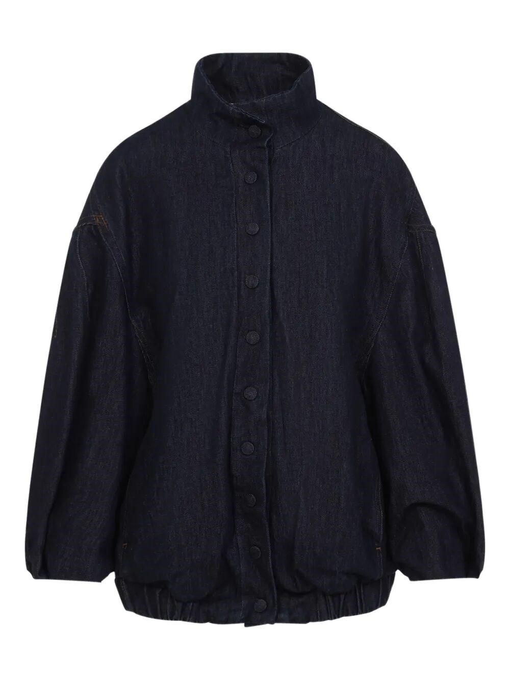Drm Black Hooded Shearling Coat