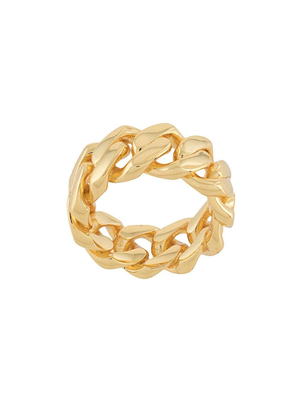Comme Des Garçons Gold Cuban Ring