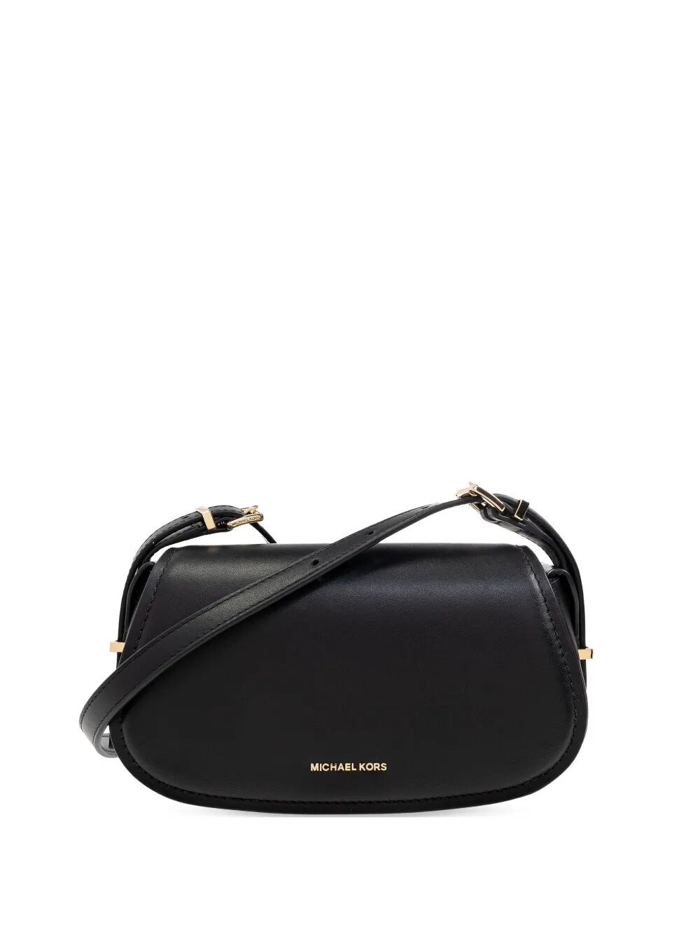 Michael Michael Kors Lydiasmall Flat Crossbody In Black