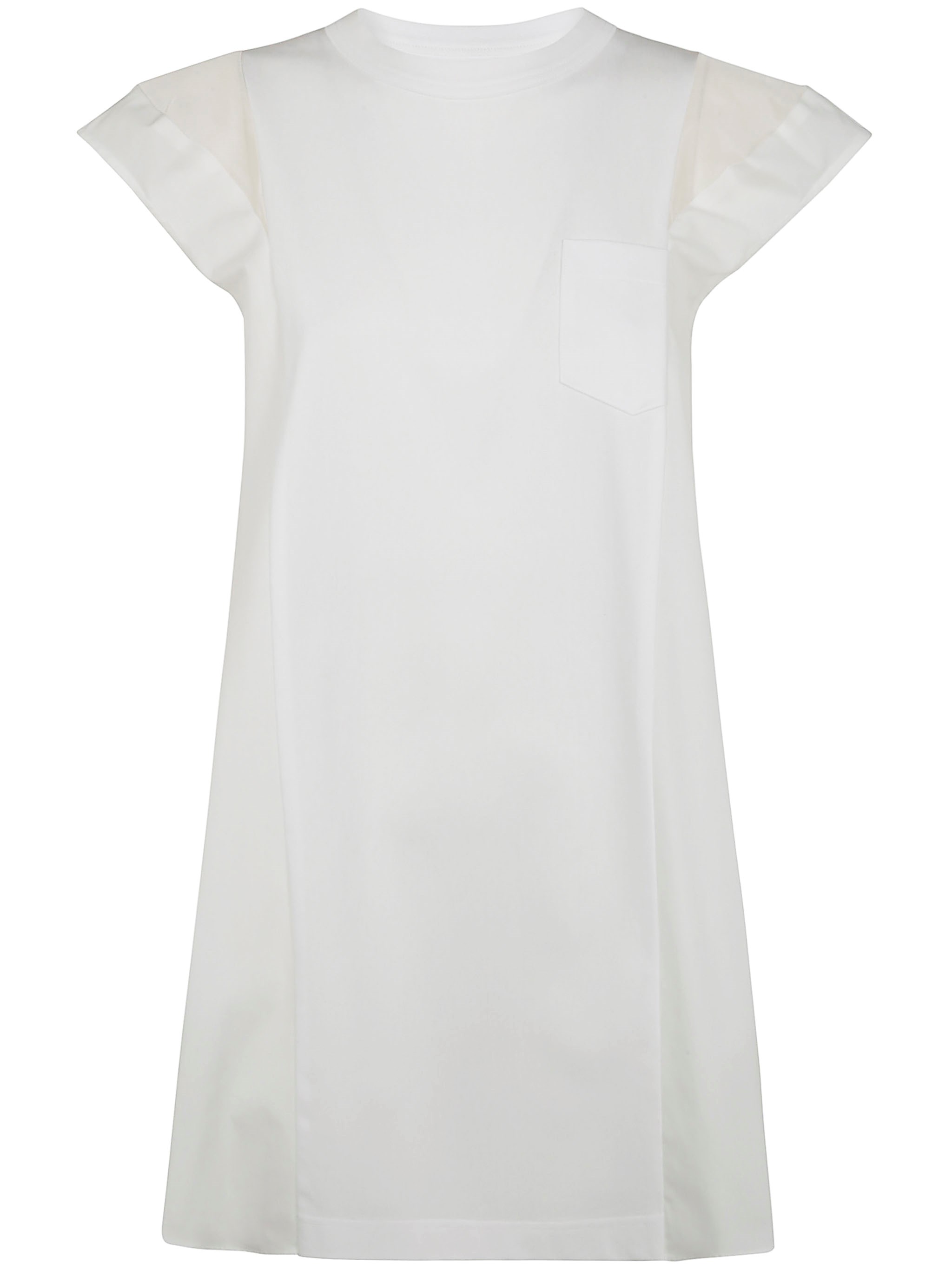 SACAI Popeline X Cotton Jersey Dress　SACAI ポペライン×コットンジャージーワンピース SACAI