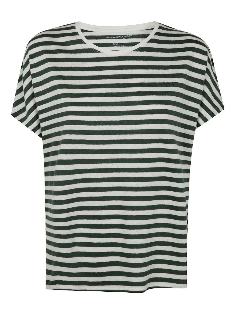 Majestic Basic T-shirt In Black