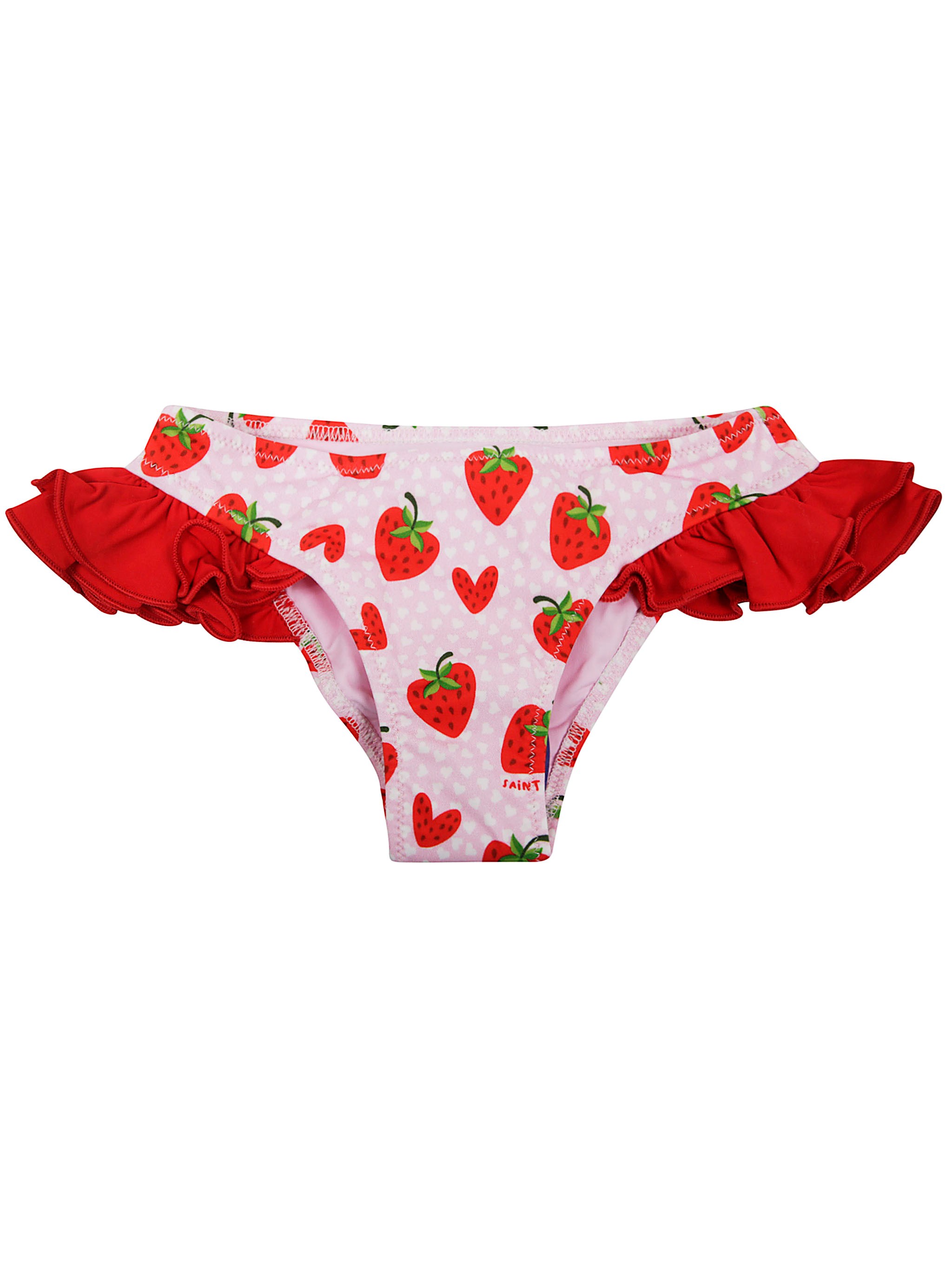 Mc2 Saint Barth Kelly Slip With Frills By  Kids