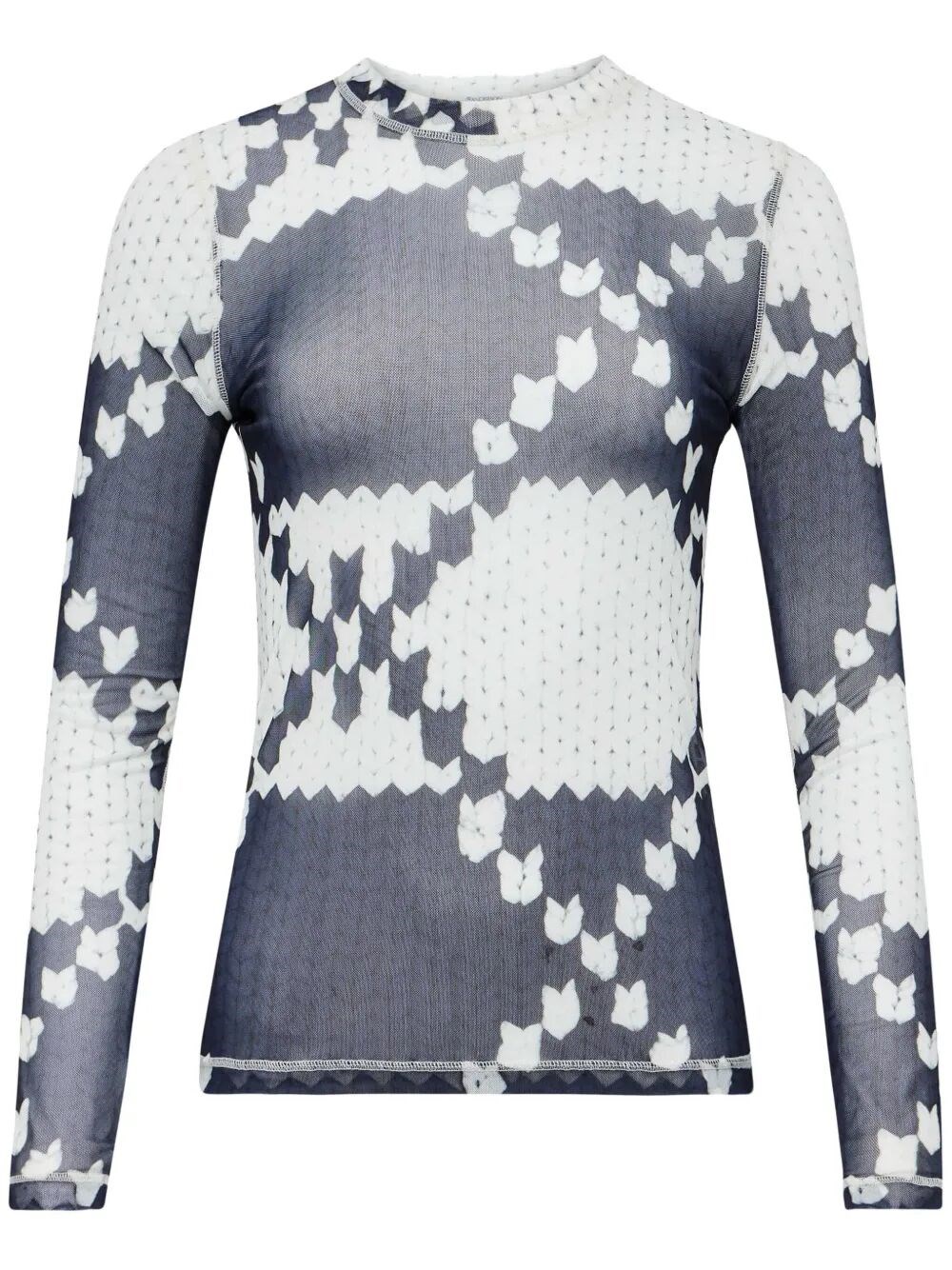 Daniela Gregis Houndstooth Wide-leg Trousers