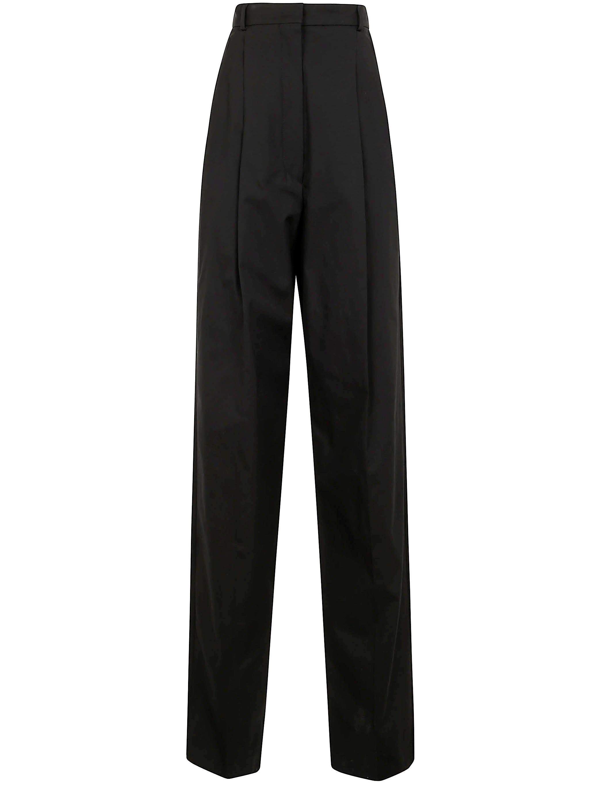 Sportmax Leone Pences Cotton Trousers By Max Mara