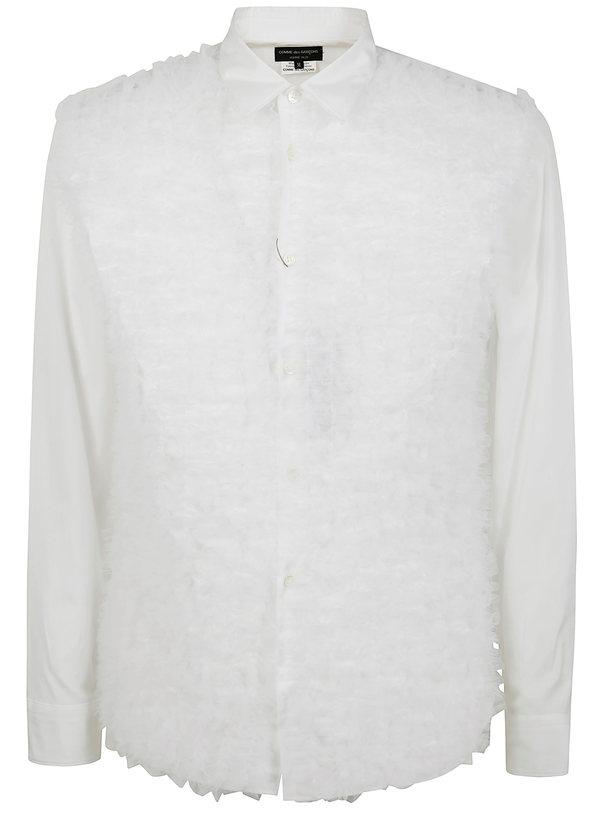 Comme Des Garçons Homme Deux Comme Des Garçons Homme Plus Men Shirt In White