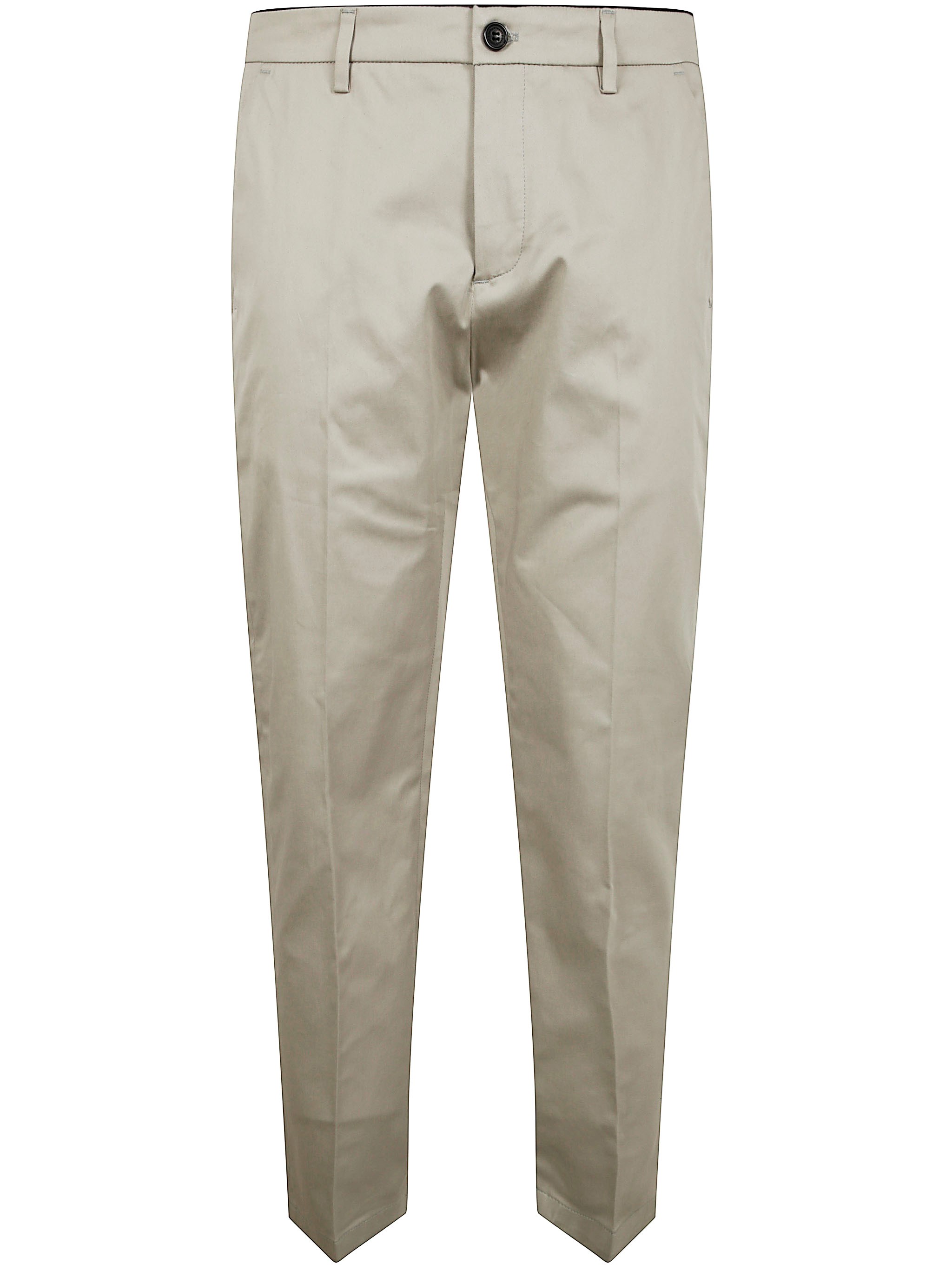 Department Five Chino Prince Slim Crop In Neutral