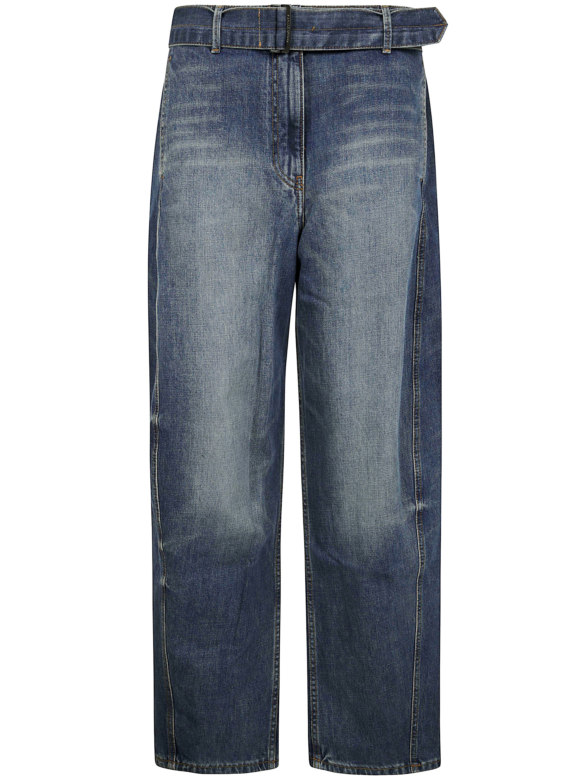 Magda Butrym Jeans High Waist Wide Leg By In Blue