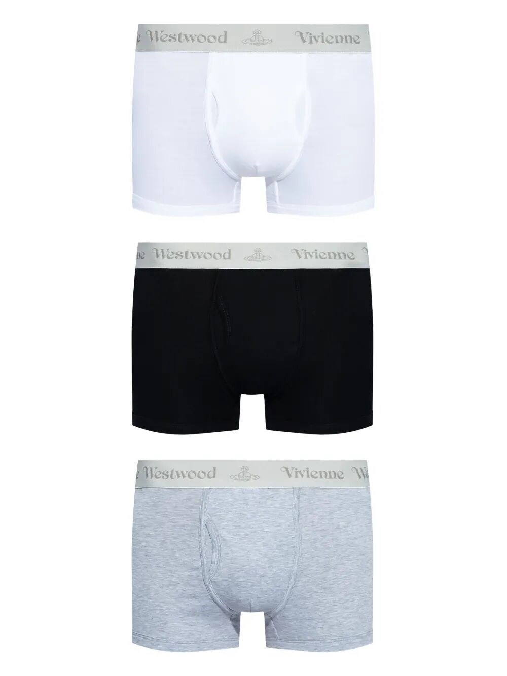 Vivienne Westwood Three Pack Boxer Band In White | ModeSens